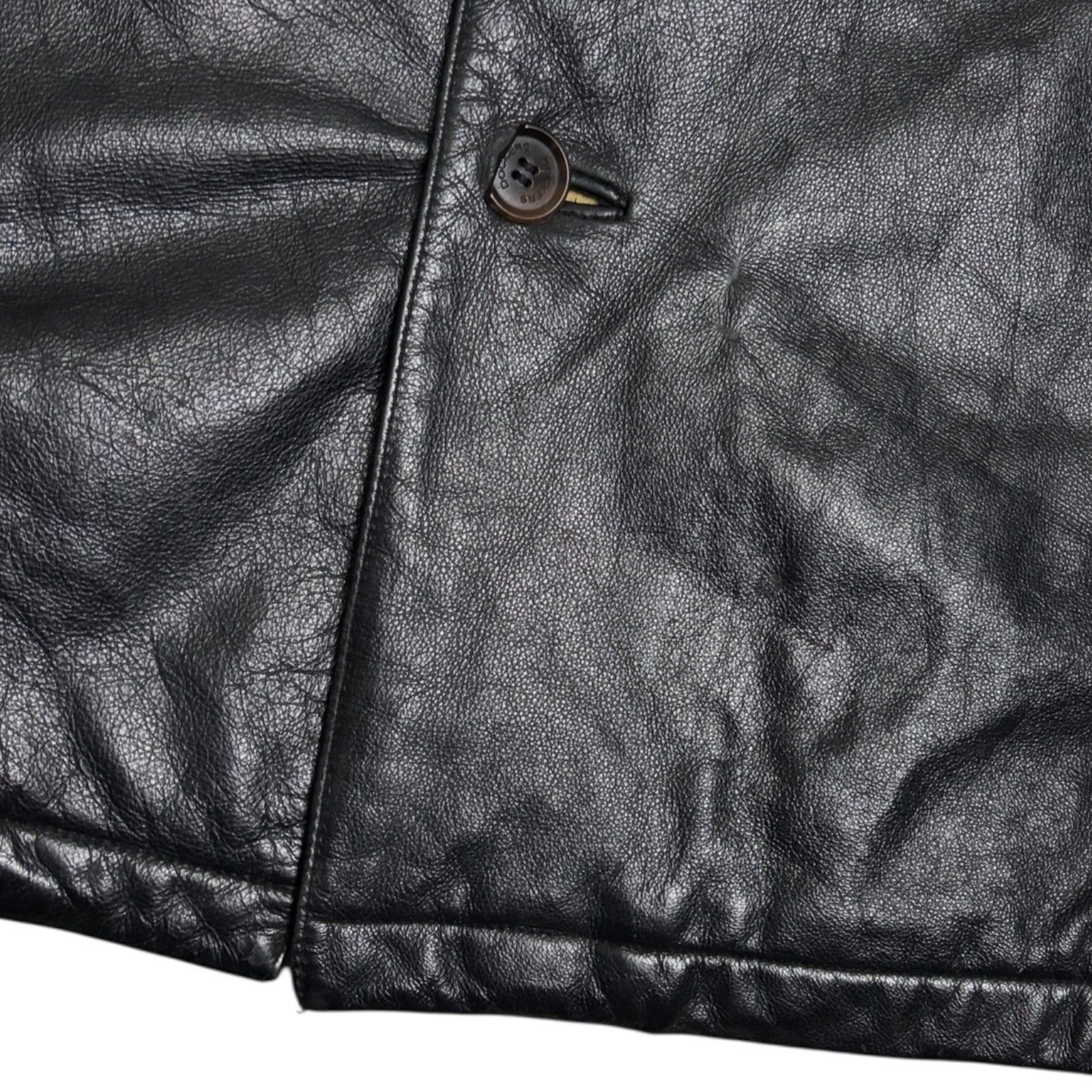 Dockers DOCKERS Cow Leather Vintage Heavy Winter Jacket Coat Large Size US L / EU 52-54 / 3 - 7 Thumbnail