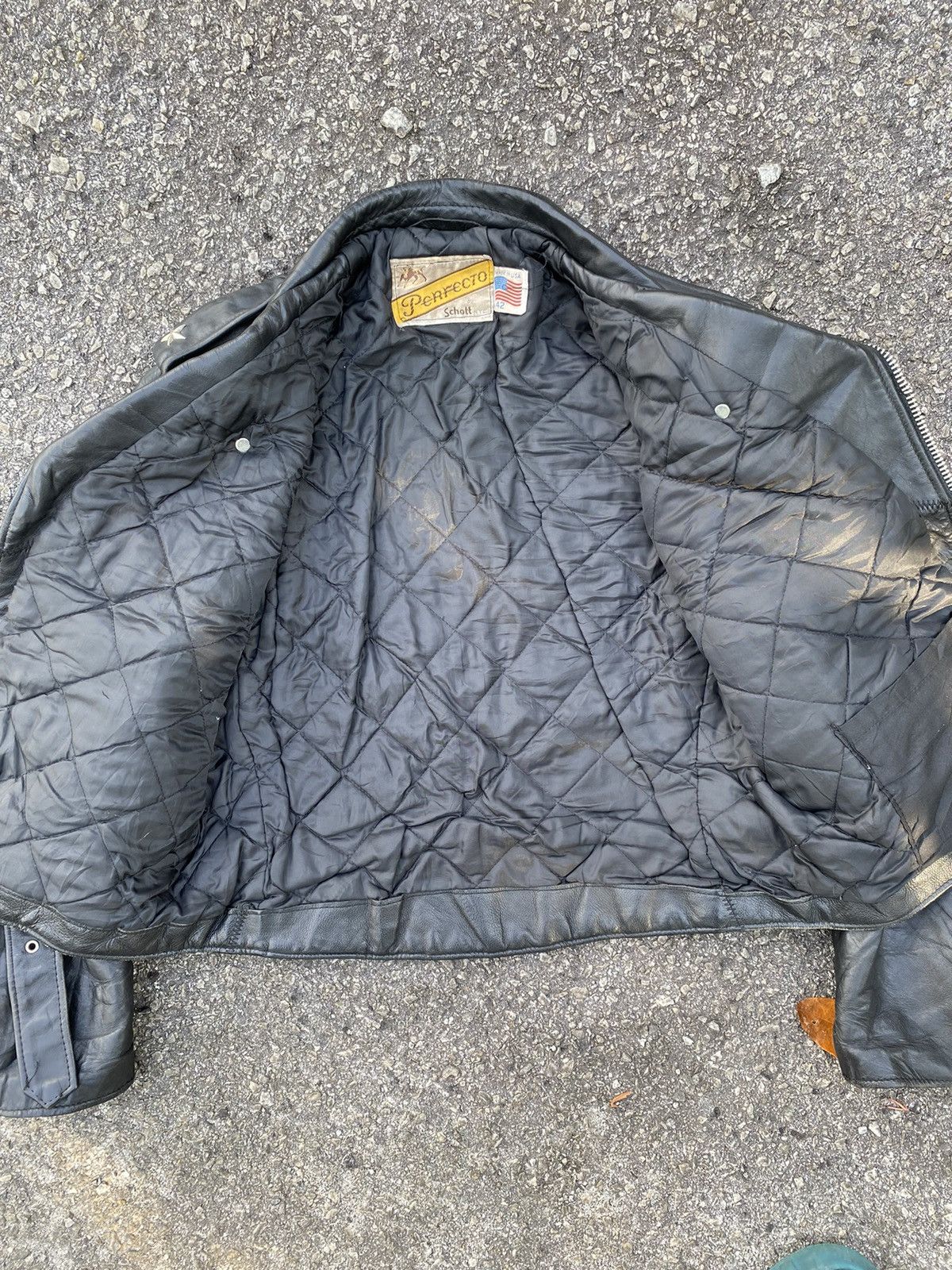 Schott vintage 80s schott perfecto 613 one star Size US XS / EU 42 / 0 - 12 Thumbnail