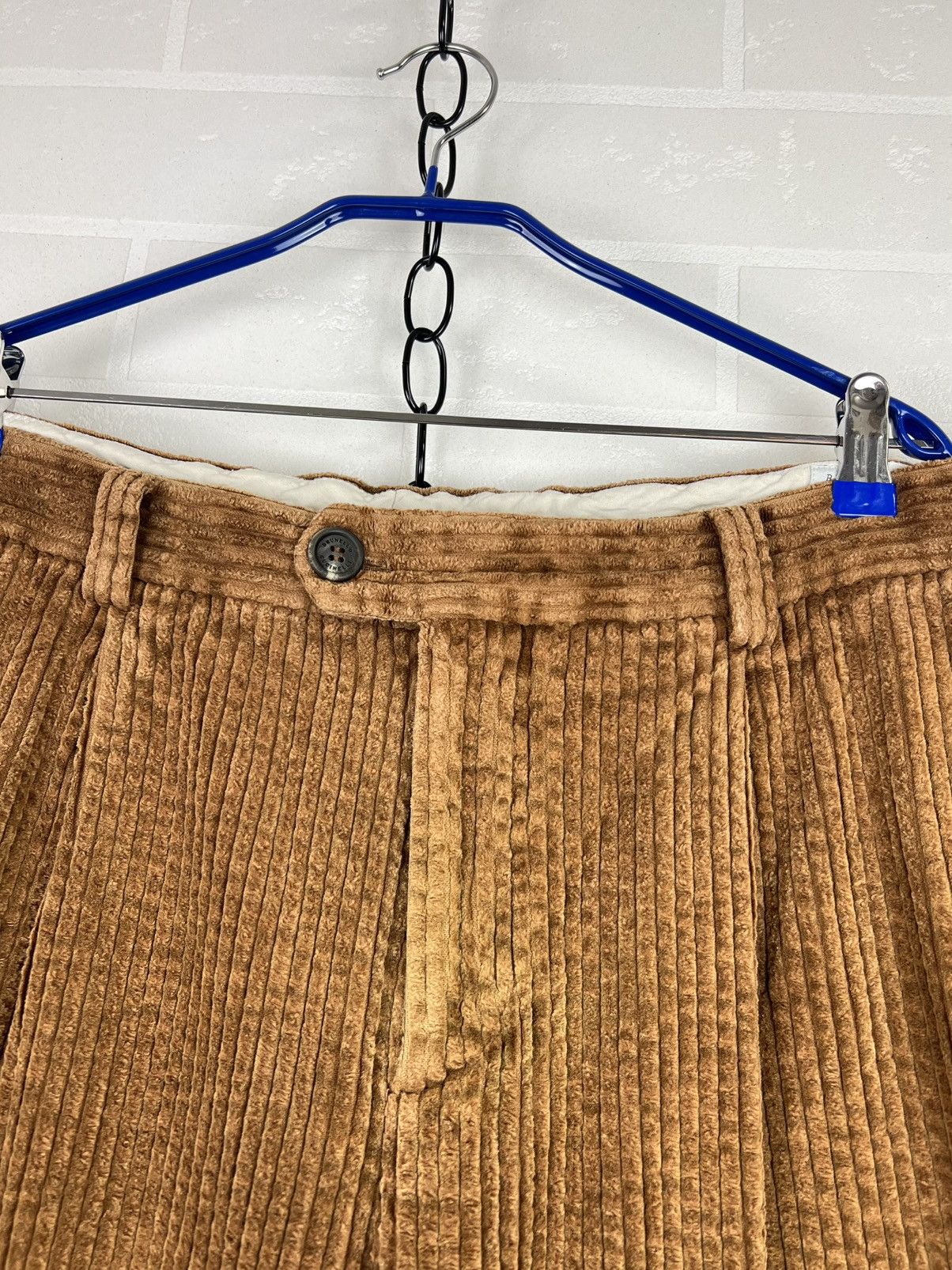 Brunello Cucinelli BRUNELLO CUCINELLI Pants Velvet Corduroy Trousers Cotton Size US 40 / EU 56 - 5 Thumbnail