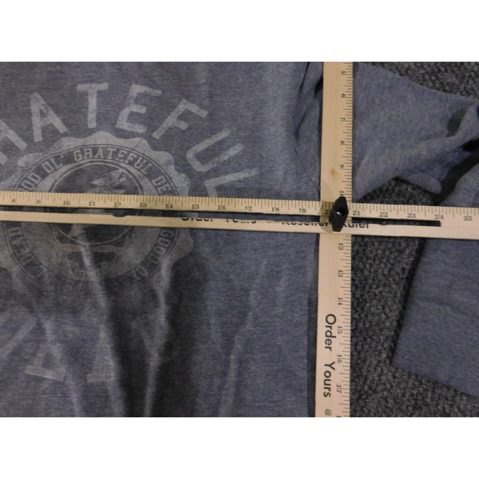 Logo 7 Grateful Dead Sweater Mens L Gray Crewneck Pullover Band Logo Graphic 2010s Mens Vintage? Size US L / EU 52-54 / 3 - 7 Thumbnail