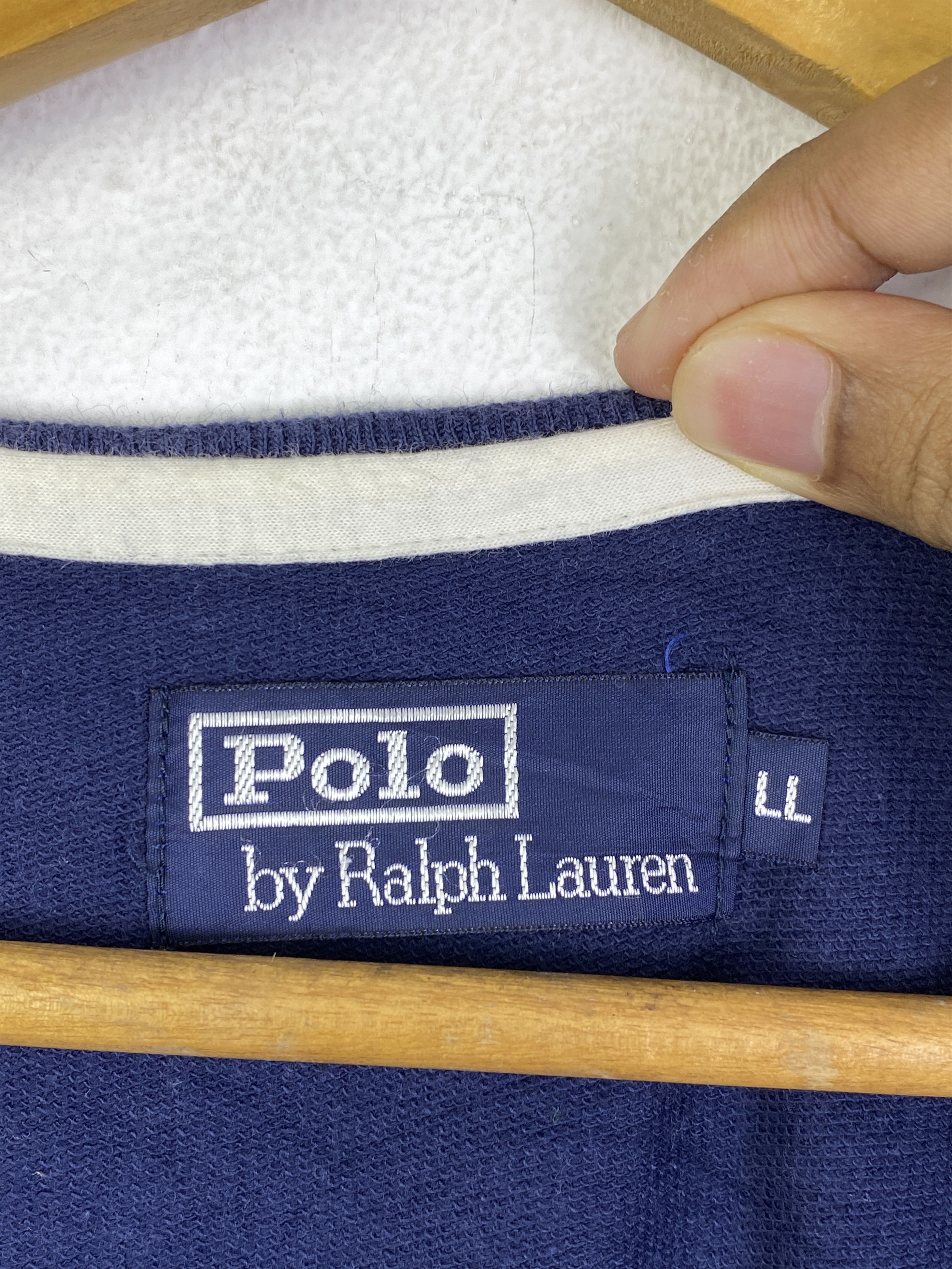 Polo Ralph Lauren Vintage Polo Ralph Lauren Crewneck Sweatshirt SH0259 Size US XL / EU 56 / 4 - 5 Thumbnail