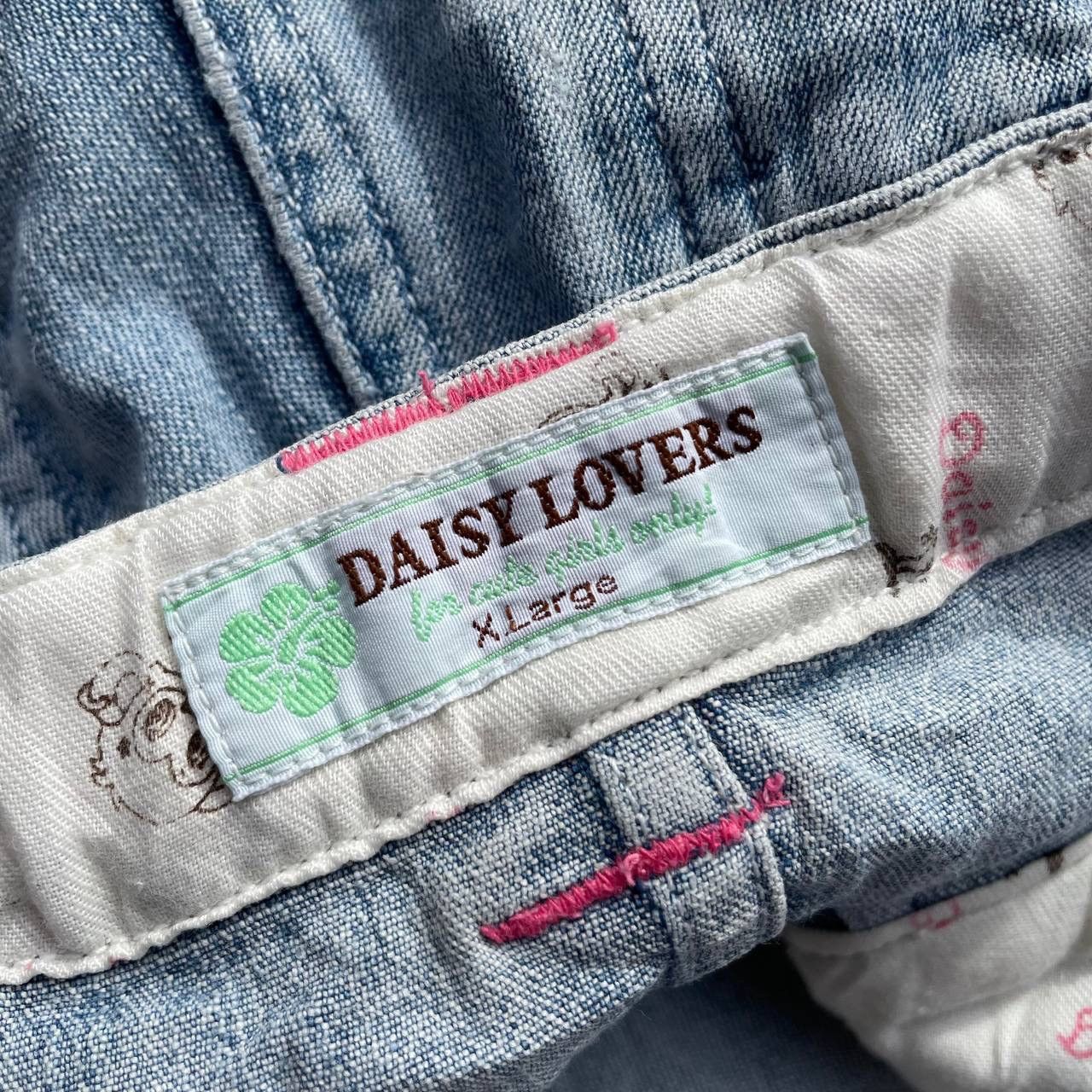 Beauty Beast × Hysteric Glamour × Vintage Vintage Daisy Lovers Embroided Side Tap Flare Denim Pants Size 28" / US 6 / IT 42 - 15 Thumbnail