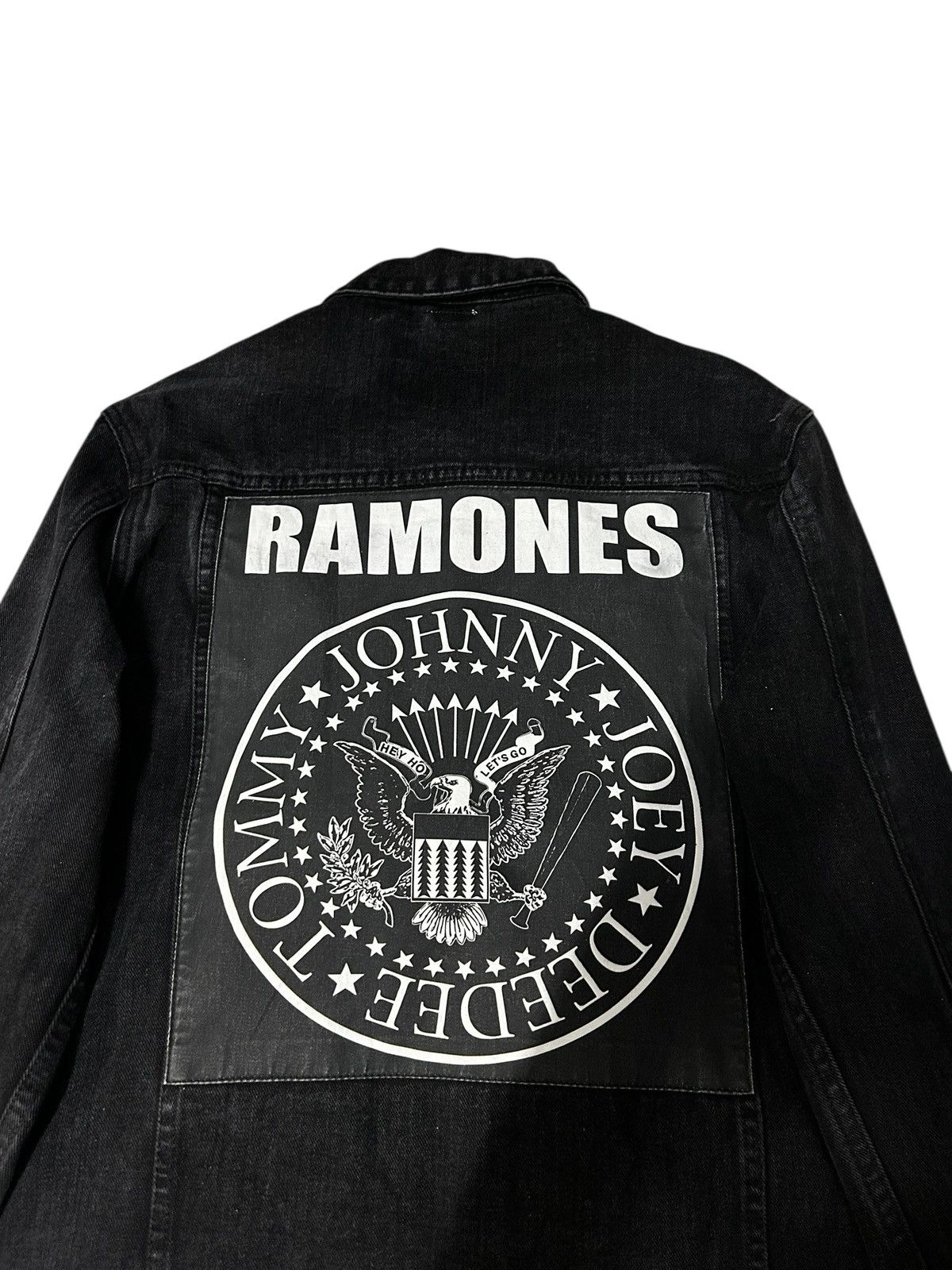 Cotton On COTTON ON Ramones Band Denim Jacket Size US M / EU 48-50 / 2 - 4 Thumbnail