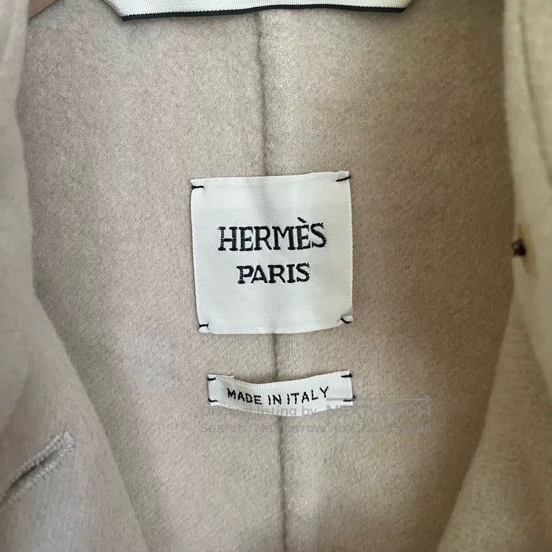 Hermes Hermes Beige cashmere coat Size 4XL / US 24-26 - 5 Thumbnail