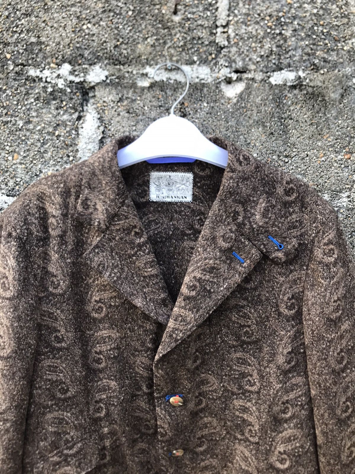 Japanese Brand × Vintage ⚡️Vintage Ichibankan Paisley Button Coat Size US S / EU 44-46 / 1 - 5 Thumbnail