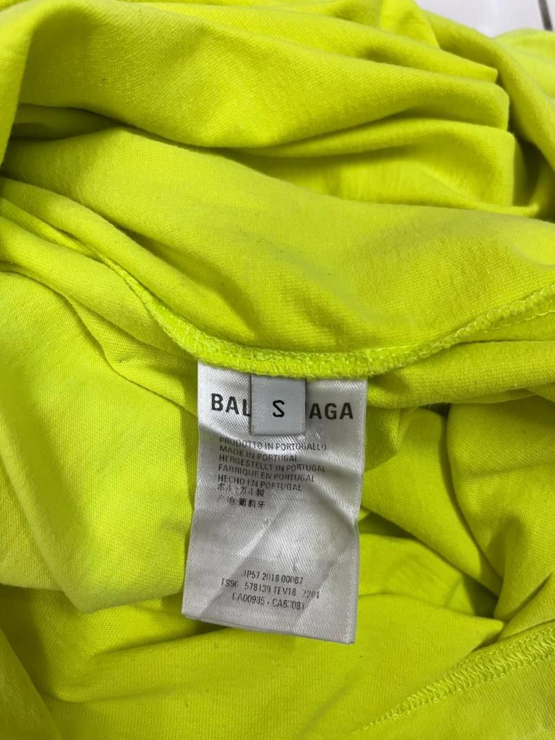 Balenciaga × Designer Balenciaga 2018 logo tab t-shirt Size US S / EU 44-46 / 1 - 7 Thumbnail