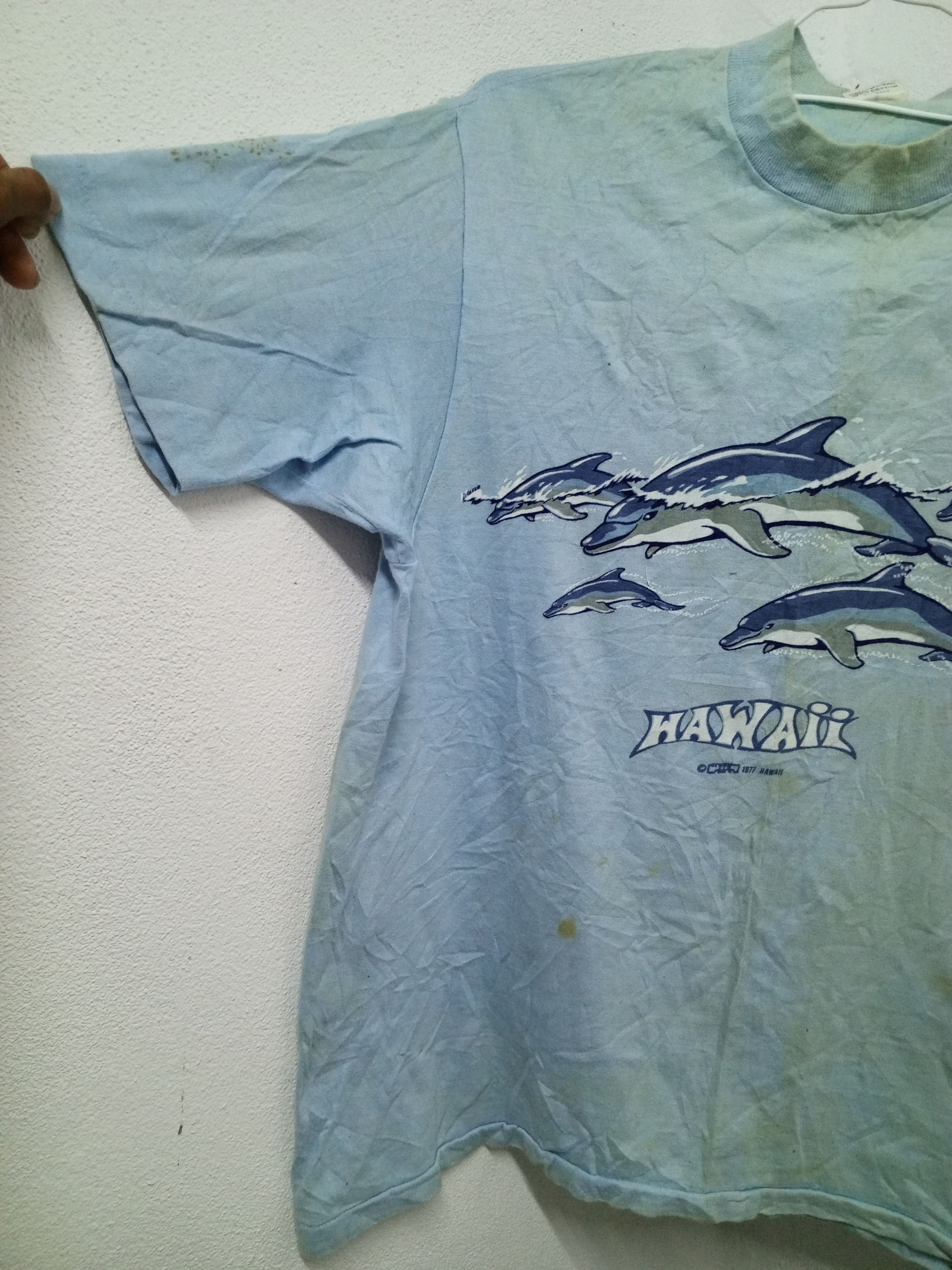 Vintage VTG 7OS HAWAII DOLPIN Size US L / EU 52-54 / 3 - 2 Thumbnail