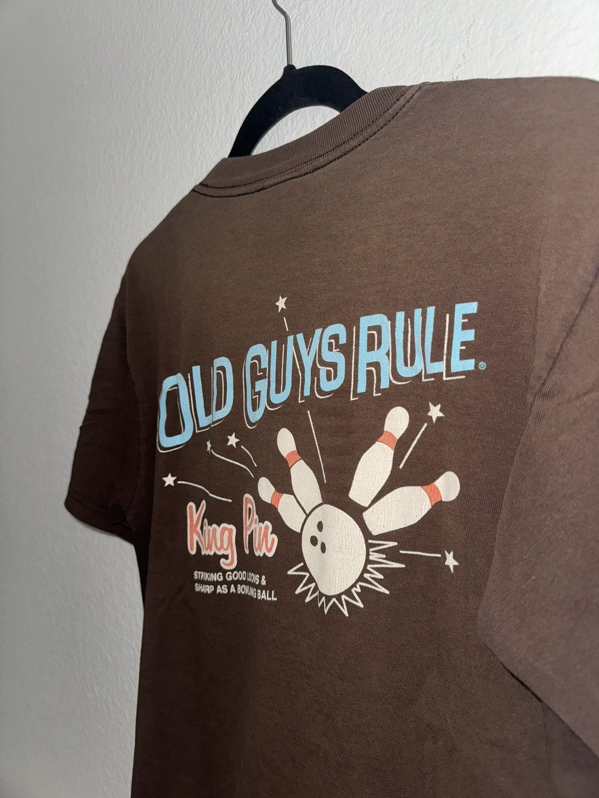 Other Vintage Old Guys Rule Bowling Tee Size US M / EU 48-50 / 2 - 7 Thumbnail