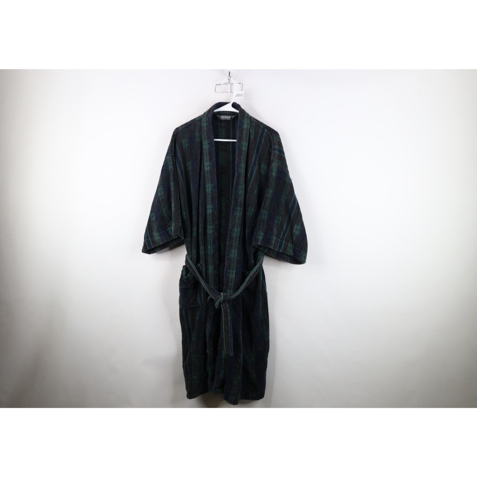 Vintage Vintage 90s Streetwear Faded Heavyweight Terry Cloth Robe Size US M / EU 48-50 / 2 - 1 Thumbnail