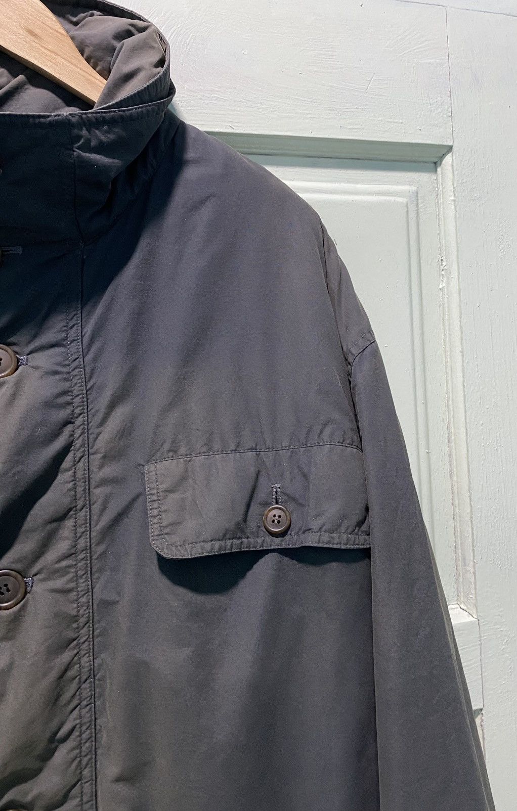 Bally Bally Double Collar Padded Jacket Cargo Pocket Made Italy Size US L / EU 52-54 / 3 - 5 Thumbnail