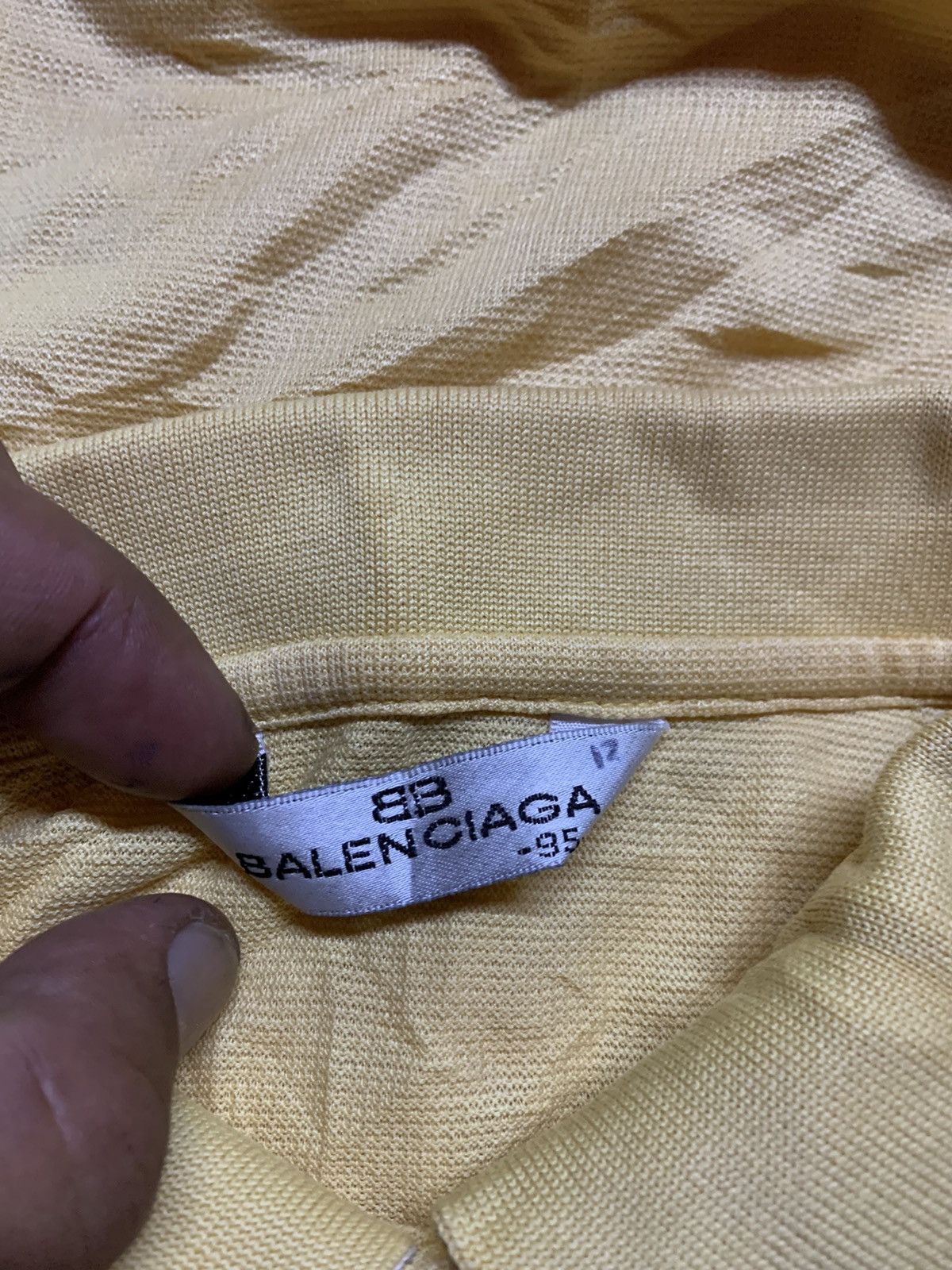 Balenciaga × Vintage B B BALENCIAGA POLO SHIRT VINTAGE Size US M / EU 48-50 / 2 - 14 Thumbnail