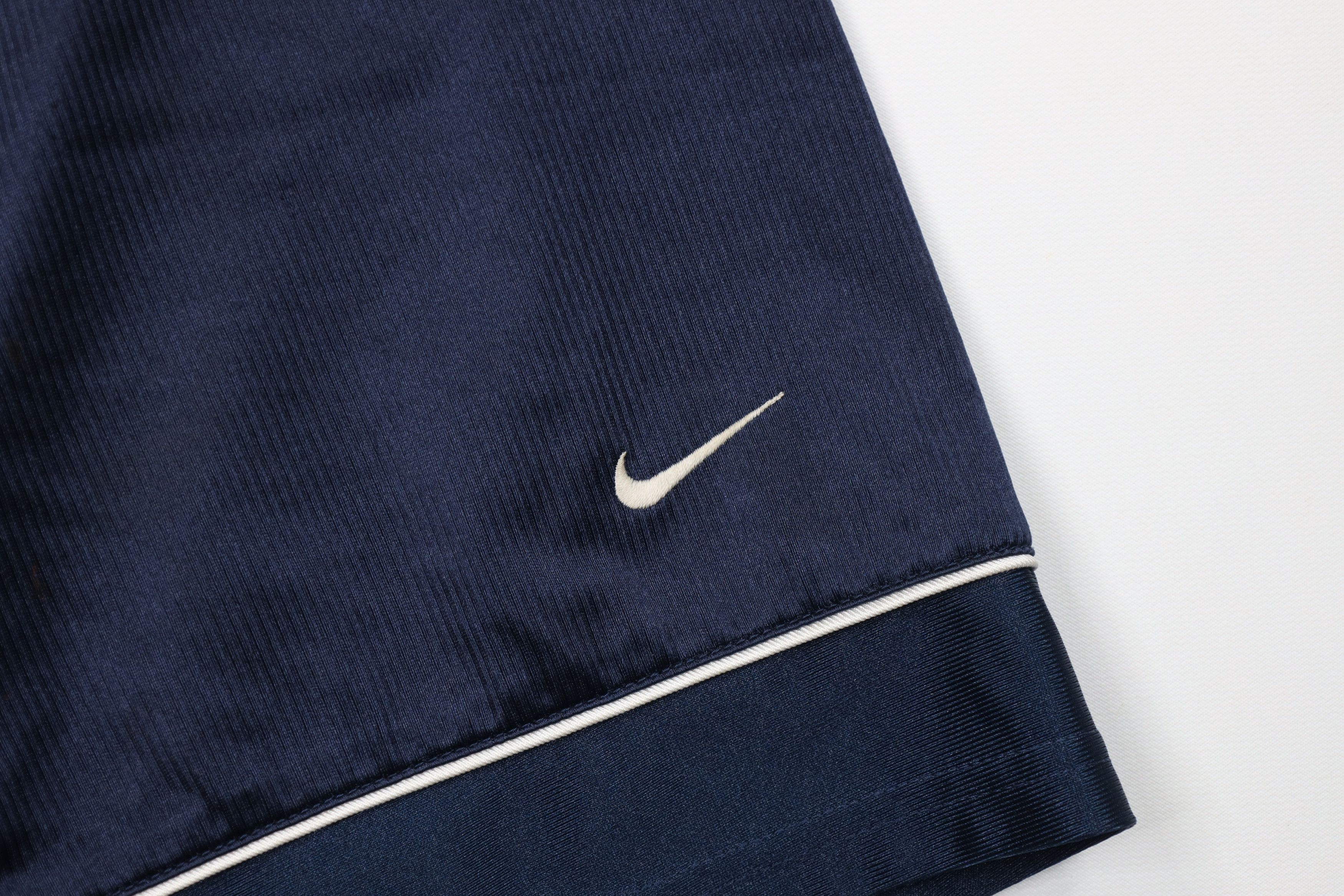 Nike Vintage 90s Y2K Nike Mini Swoosh Above Knee Shorts Blue Size US 32 / EU 48 - 5 Thumbnail