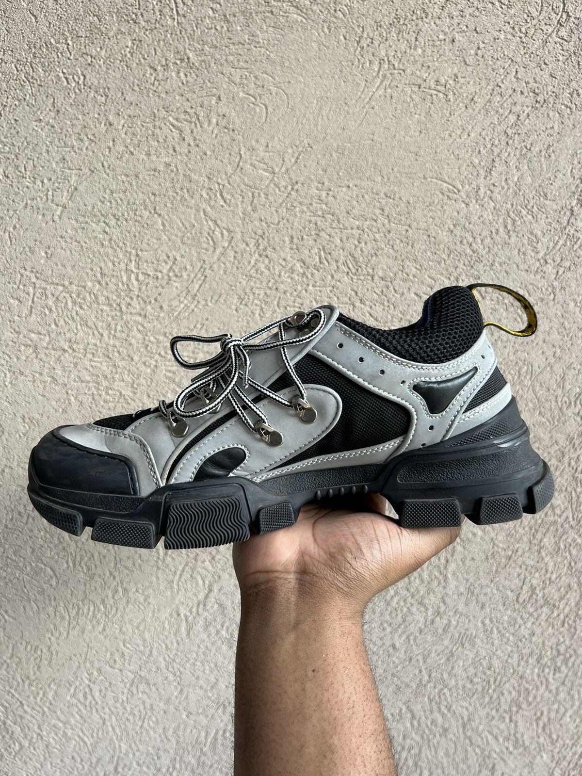 Gucci Gucci Flashtrek SEGA Reflective Grey Size US 9 / EU 42 - 3 Thumbnail