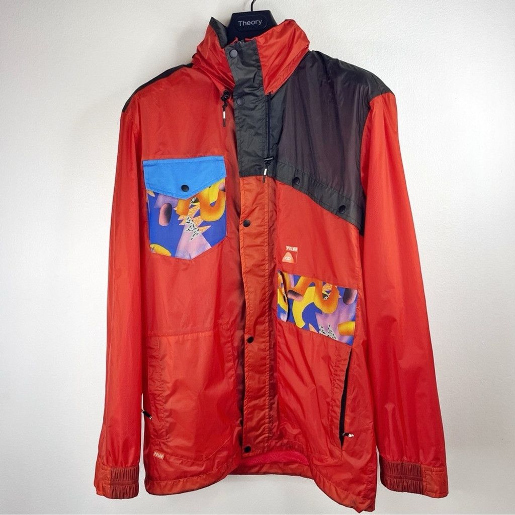 Poler POLER NWOT Men’s Red Windbreaker Contemporary Designs Zip M Size US M / EU 48-50 / 2 - 2 Thumbnail