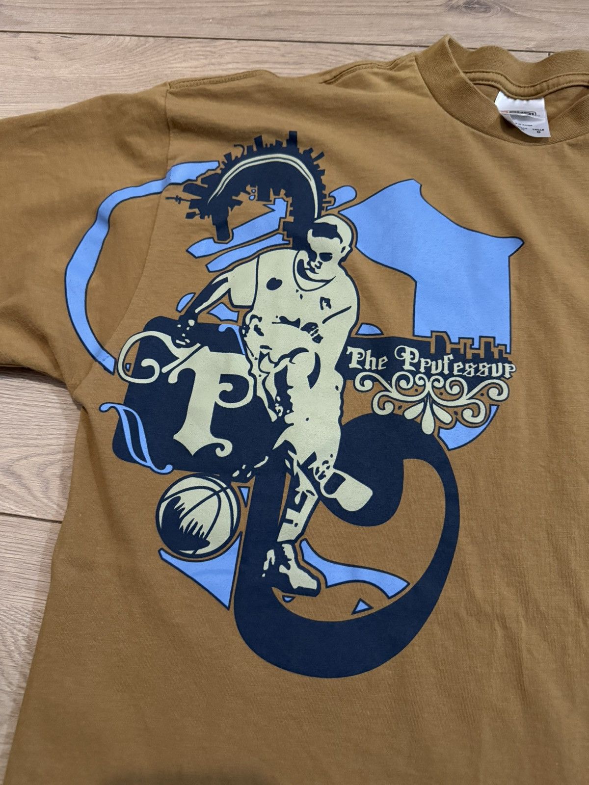 Vintage Vintage 🏀 Basketball 🏀 "And1 "The Professor" shirt Size US L / EU 52-54 / 3 - 3 Thumbnail