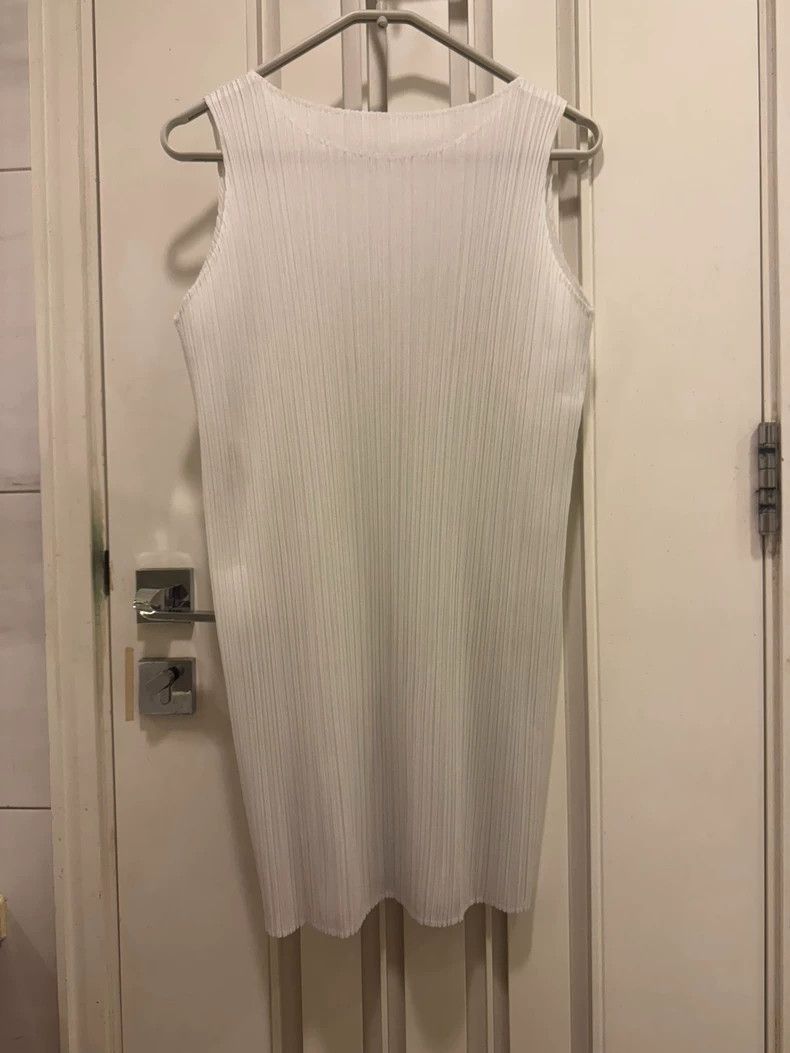 Issey Miyake Issey Miyake size:3 white dress Size M / US 6-8 / IT 42-44 - 2 Thumbnail