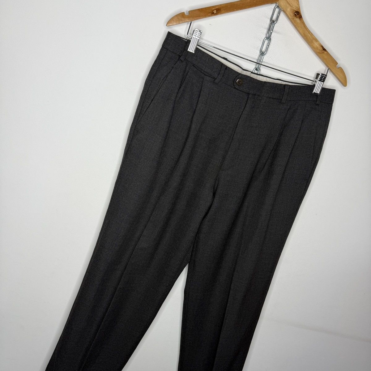 Loro Piana Loro piana trousers wool pants Size US 34 / EU 50 - 3 Thumbnail