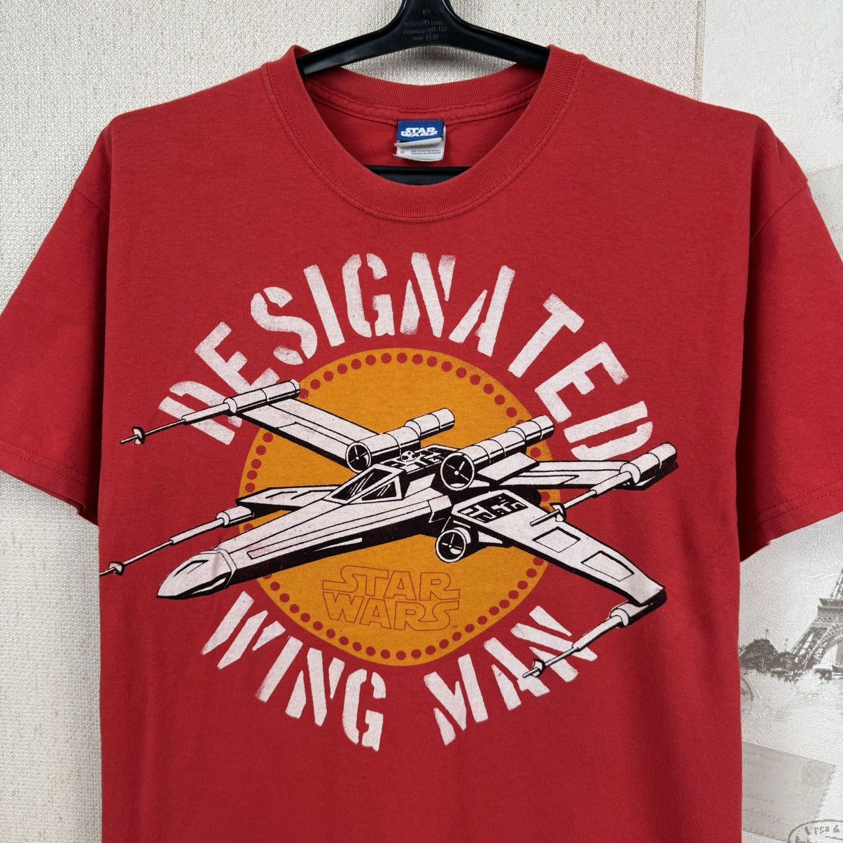 Star Wars Vintage Star Wars T shirt Resignated Wing Man X Wing Red L Size US L / EU 52-54 / 3 - 10 Thumbnail