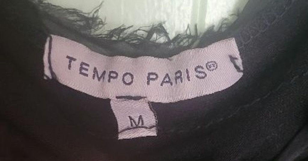 Other Women's Tempo Paris Black Silk Multilayer mini dress size M Size M / US 6-8 / IT 42-44 - 6 Thumbnail