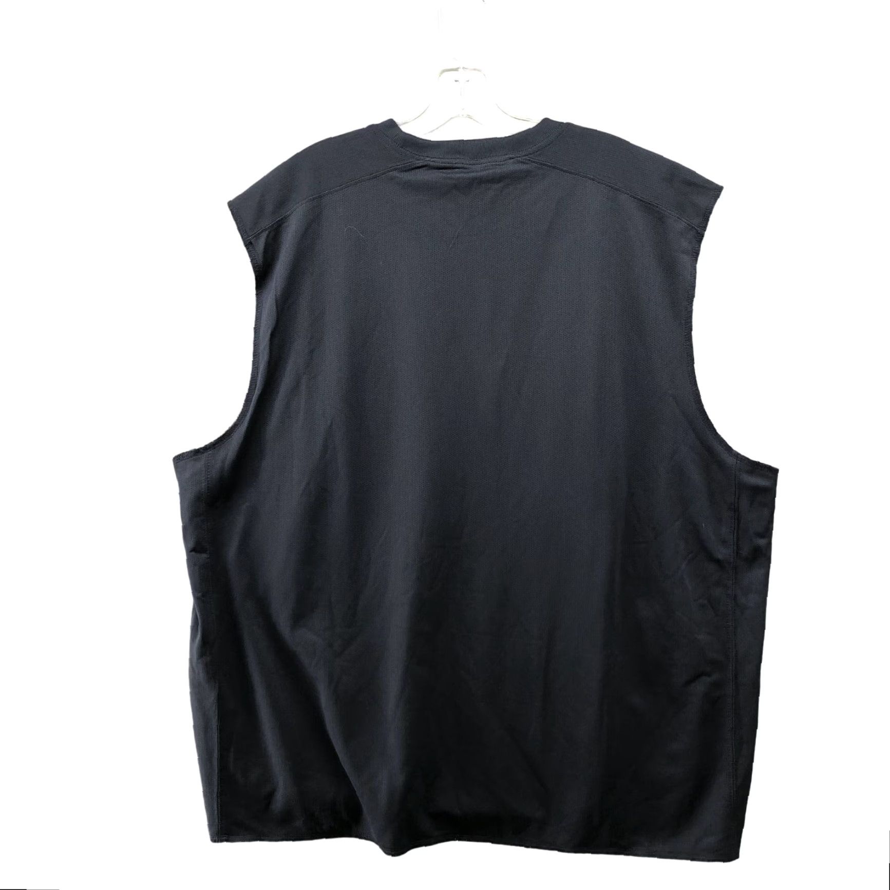 Old Navy VINTAGE Old Navy Active Tank Top Mens XXL Navy Blue Sleeveless Fleece Lined Size US XXL / EU 58 / 5 - 2 Thumbnail
