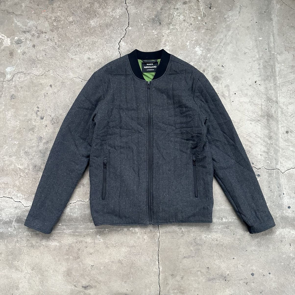 Norse Projects MADS Norgaard Copenhagen wool bomber size L Size US L / EU 52-54 / 3 - 1 Thumbnail