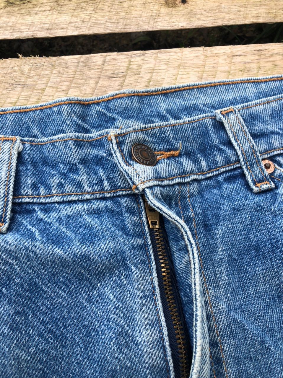 Levi's × Vintage Vintage Levi's Orange Tab Denim Jeans Distressed Size US 32 / EU 48 - 5 Thumbnail