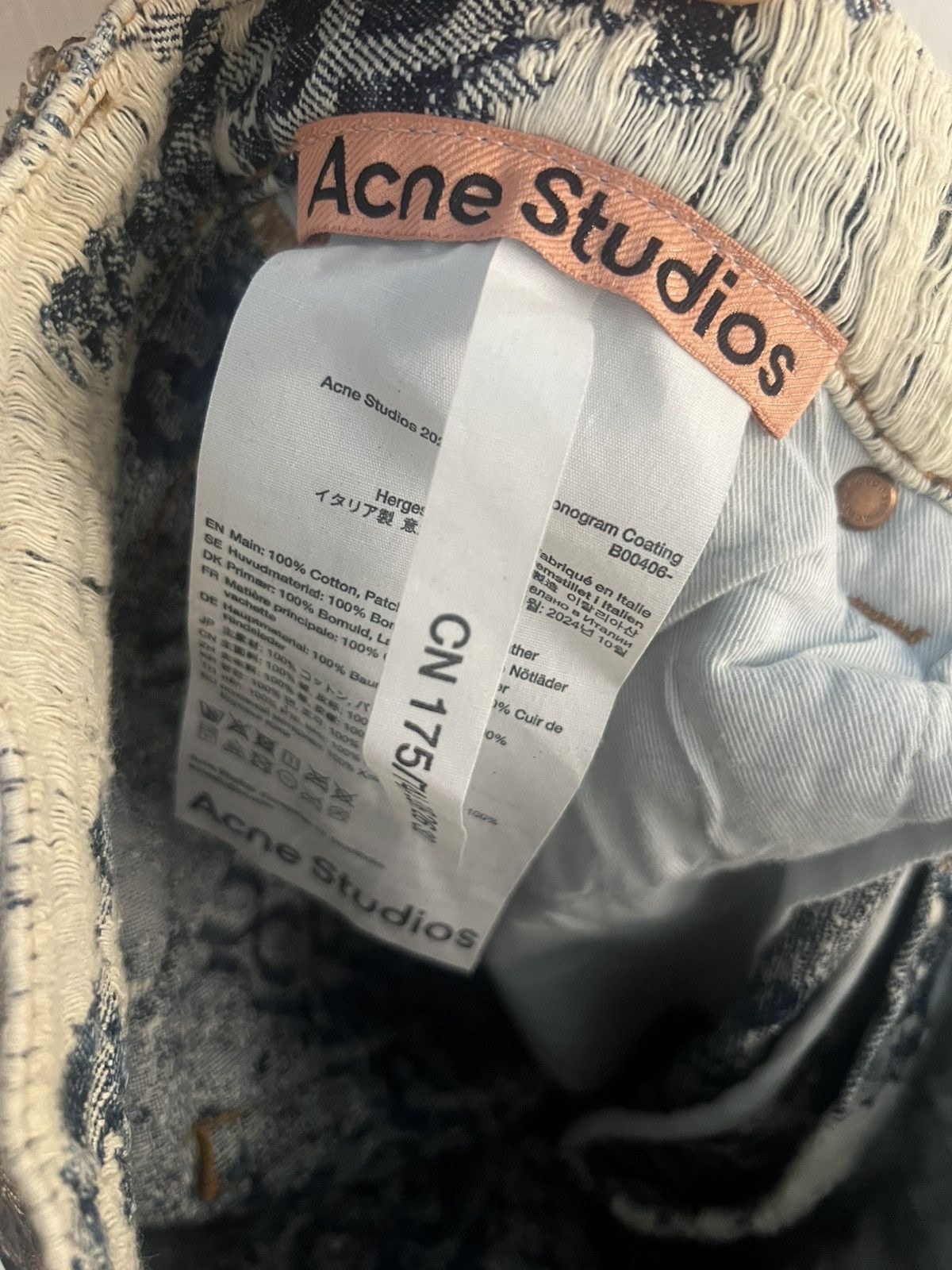 Acne Studios Acne Studios Jean Ample 2023 Size US 26 / EU 42 - 6 Thumbnail