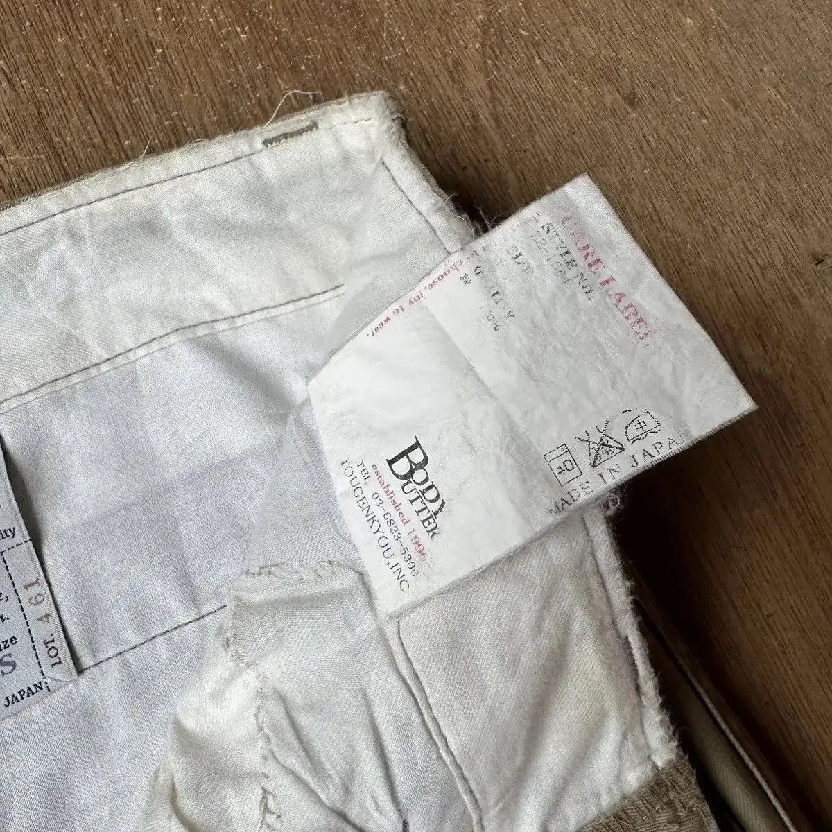 Japanese Brand VINTAGE BODY BUTTER BONDAGE PUNK DOUBLE BONE CARGO SIZE S Size US 31 - 11 Thumbnail
