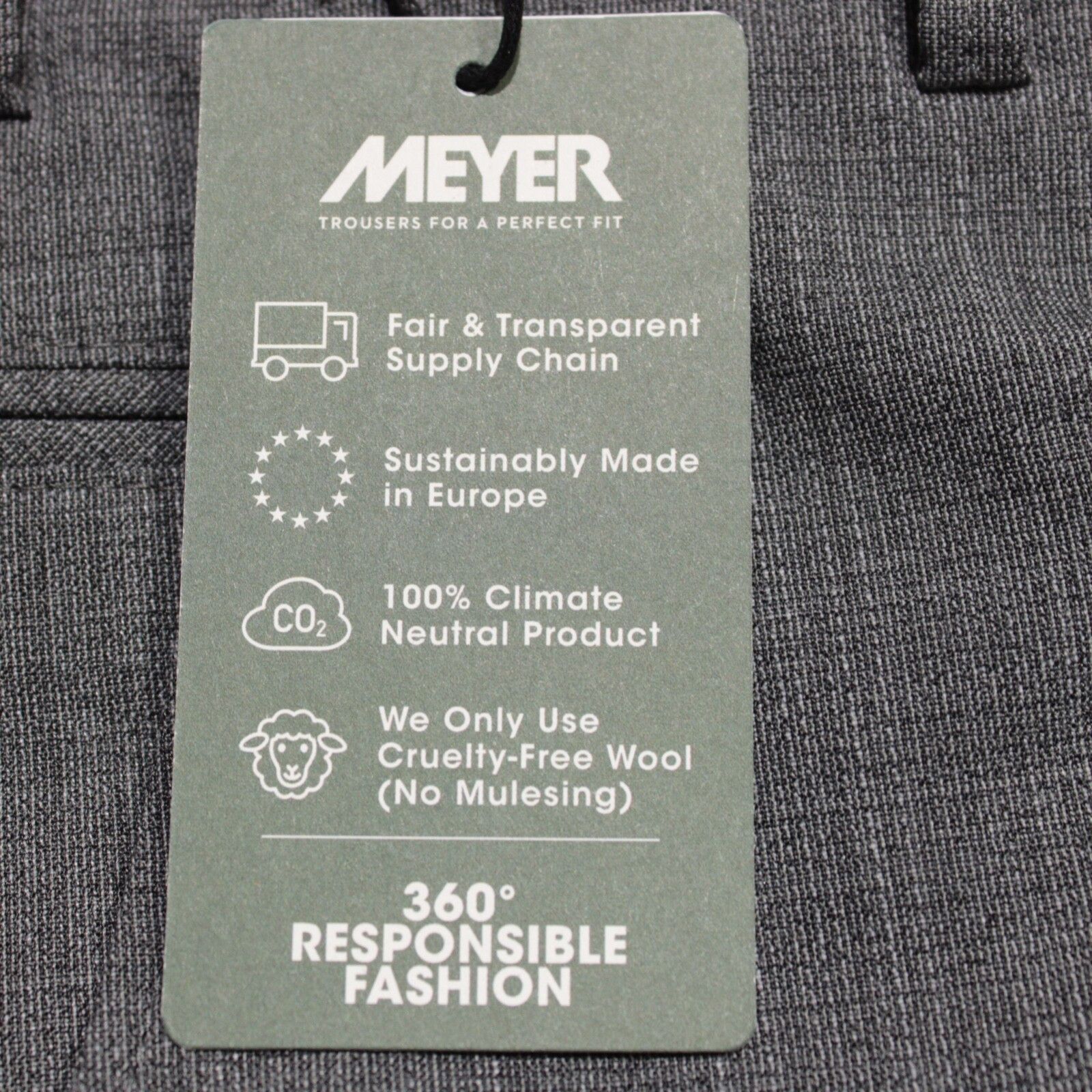 Other Meyer New with tags Dress Pants Size 34 US In Gray Size US 34 / EU 50 - 6 Thumbnail
