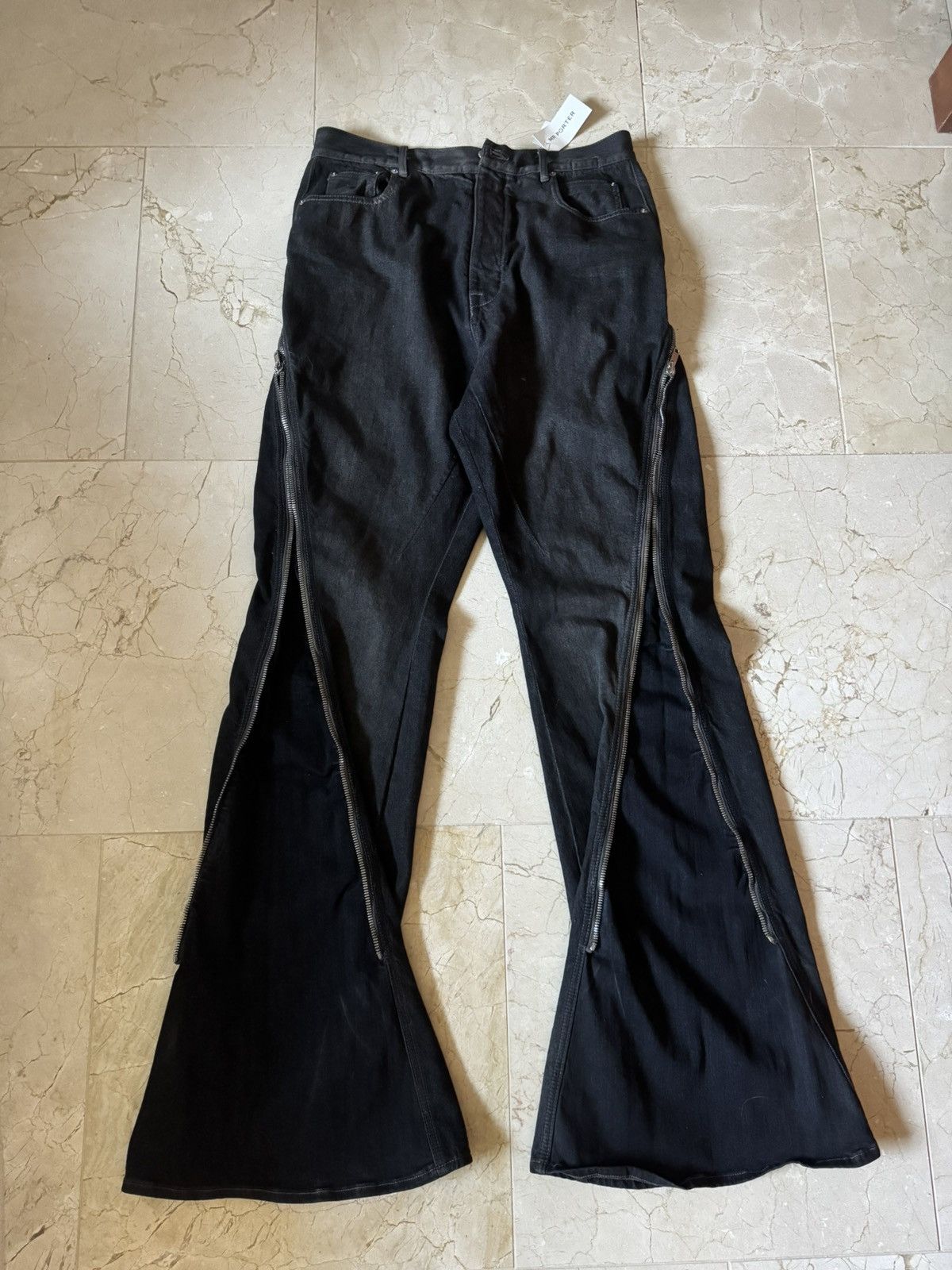Rick Owens Rick Owens Waxed Bolan Banana Cut 34 | Grailed