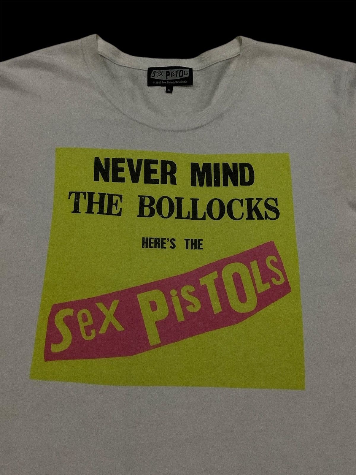 Band Tees Never Mind The Bollocks Sex Pistol Official Merhandise Size US XXL / EU 58 / 5 - 2 Thumbnail