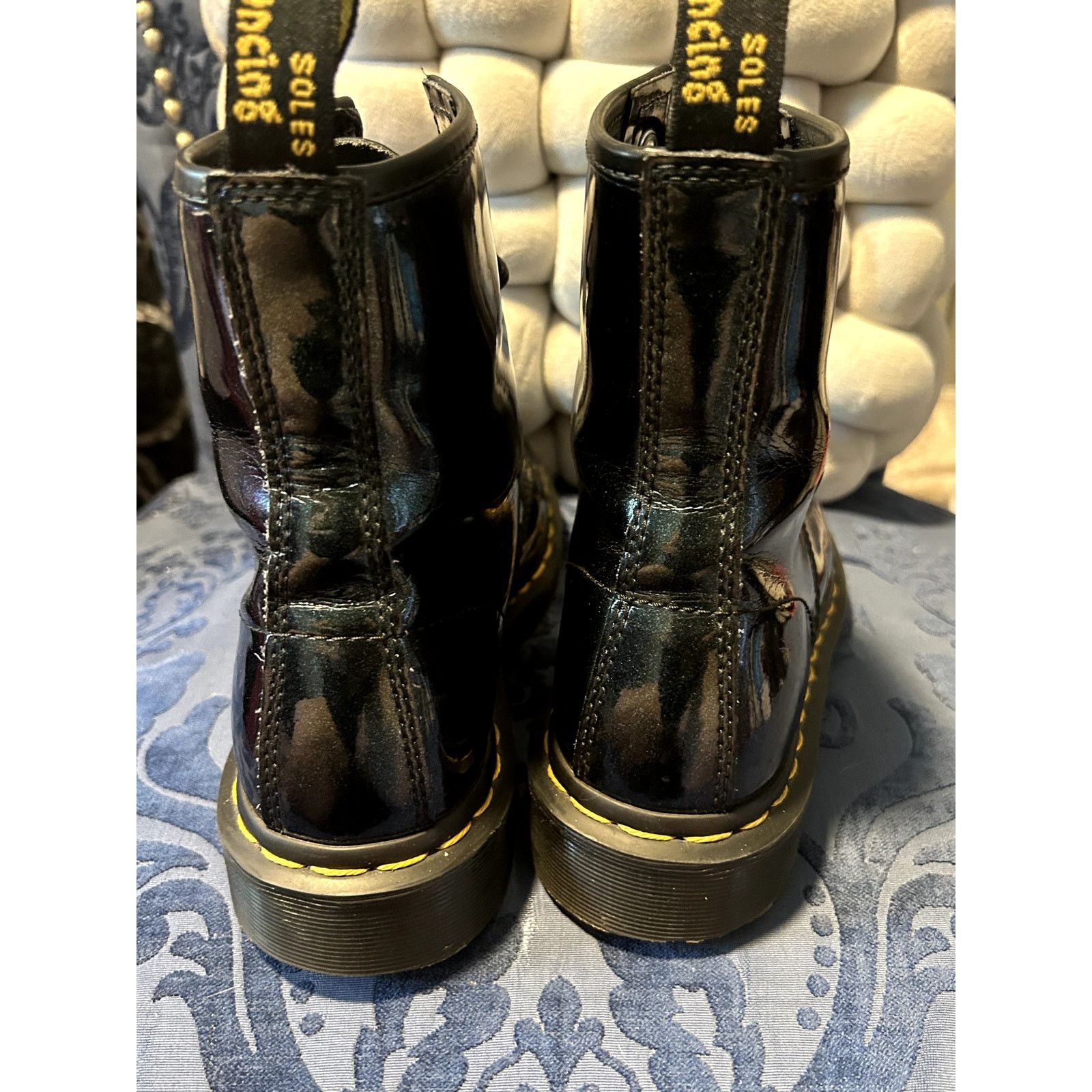 Dr. Martens Dr Martens 1460 Teal Patent Leather size 7/EU 38 Size US 7 / IT 37 - 4 Thumbnail