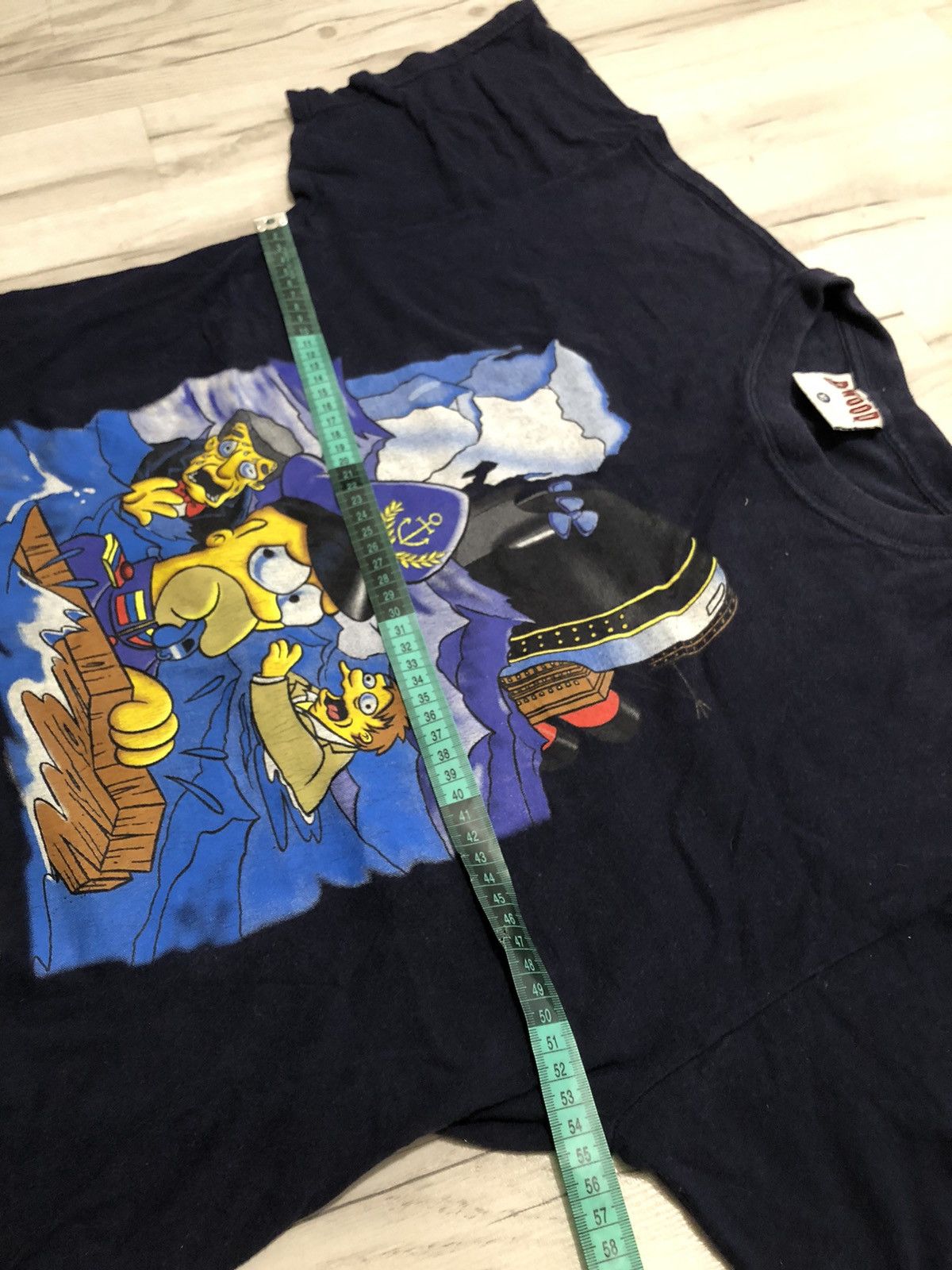 Cartoon Network Vintage 1998 Titanic 'Homer Was There' T Shirt Cartoon 90's Size US M / EU 48-50 / 2 - 8 Thumbnail