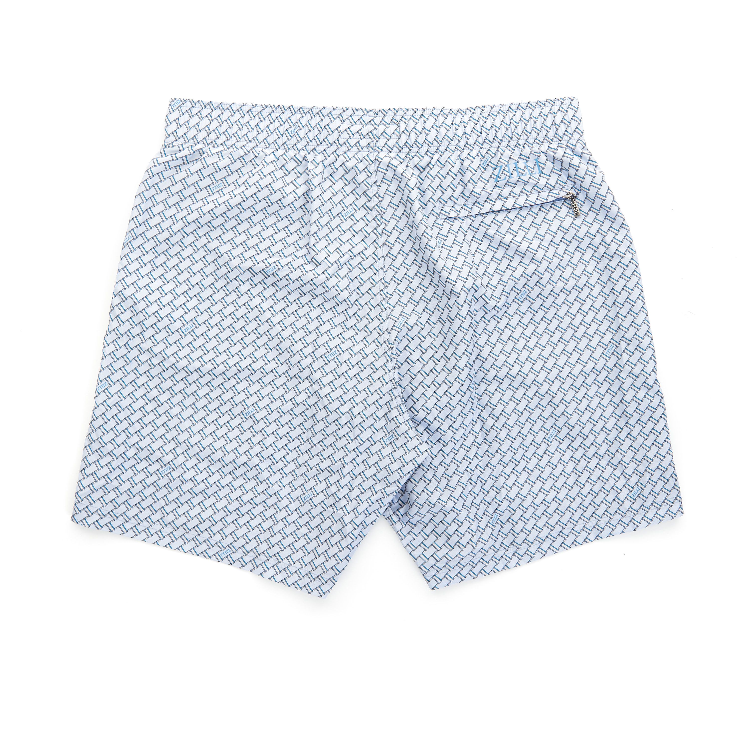 Zilli Swim Shorts With Graphic Linear Motif Size US 30 / EU 46 - 2 Thumbnail