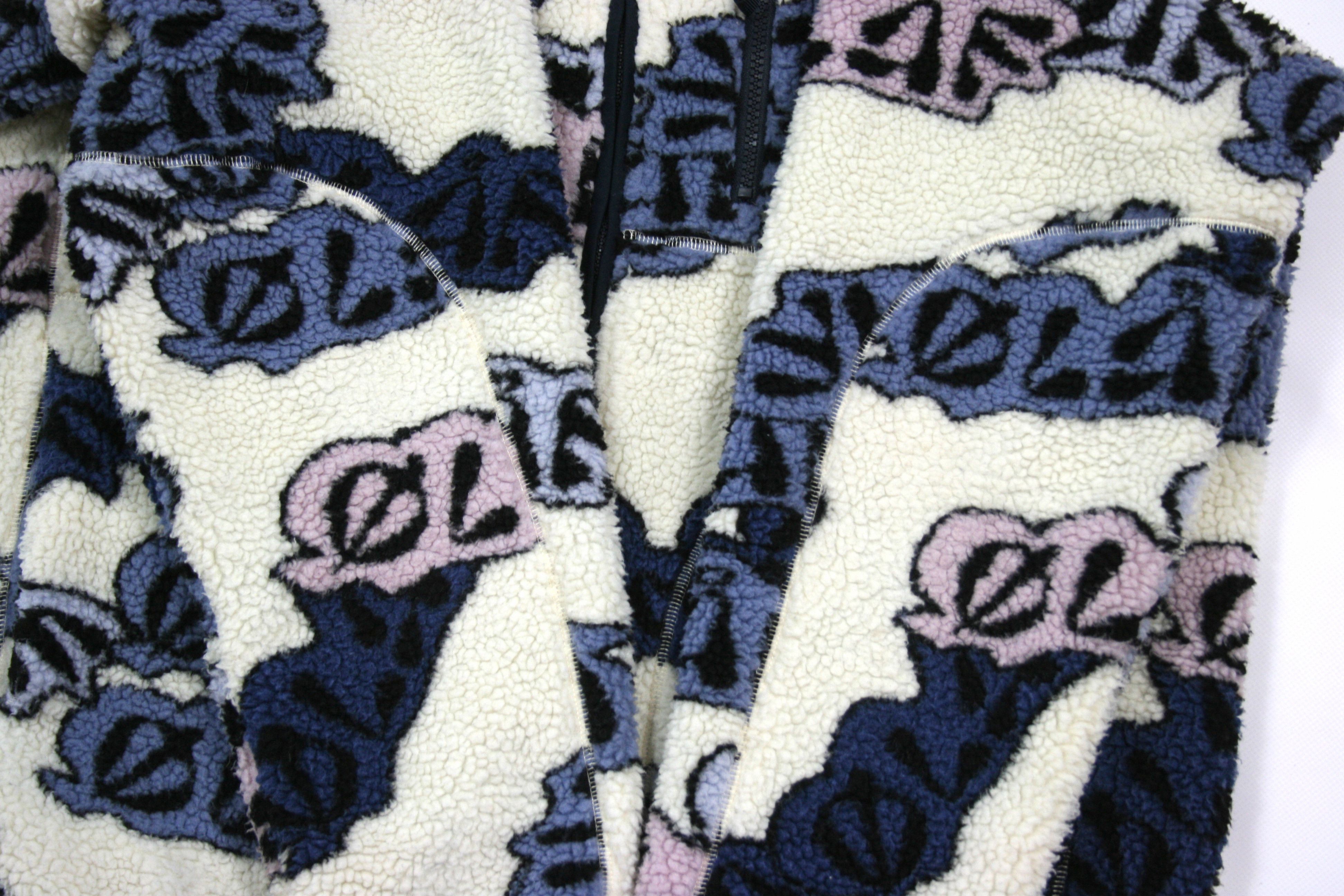 OLAF Olaf Hussein Graffiti AOP Zip Fleece Jacket Size US L / EU 52-54 / 3 - 8 Thumbnail