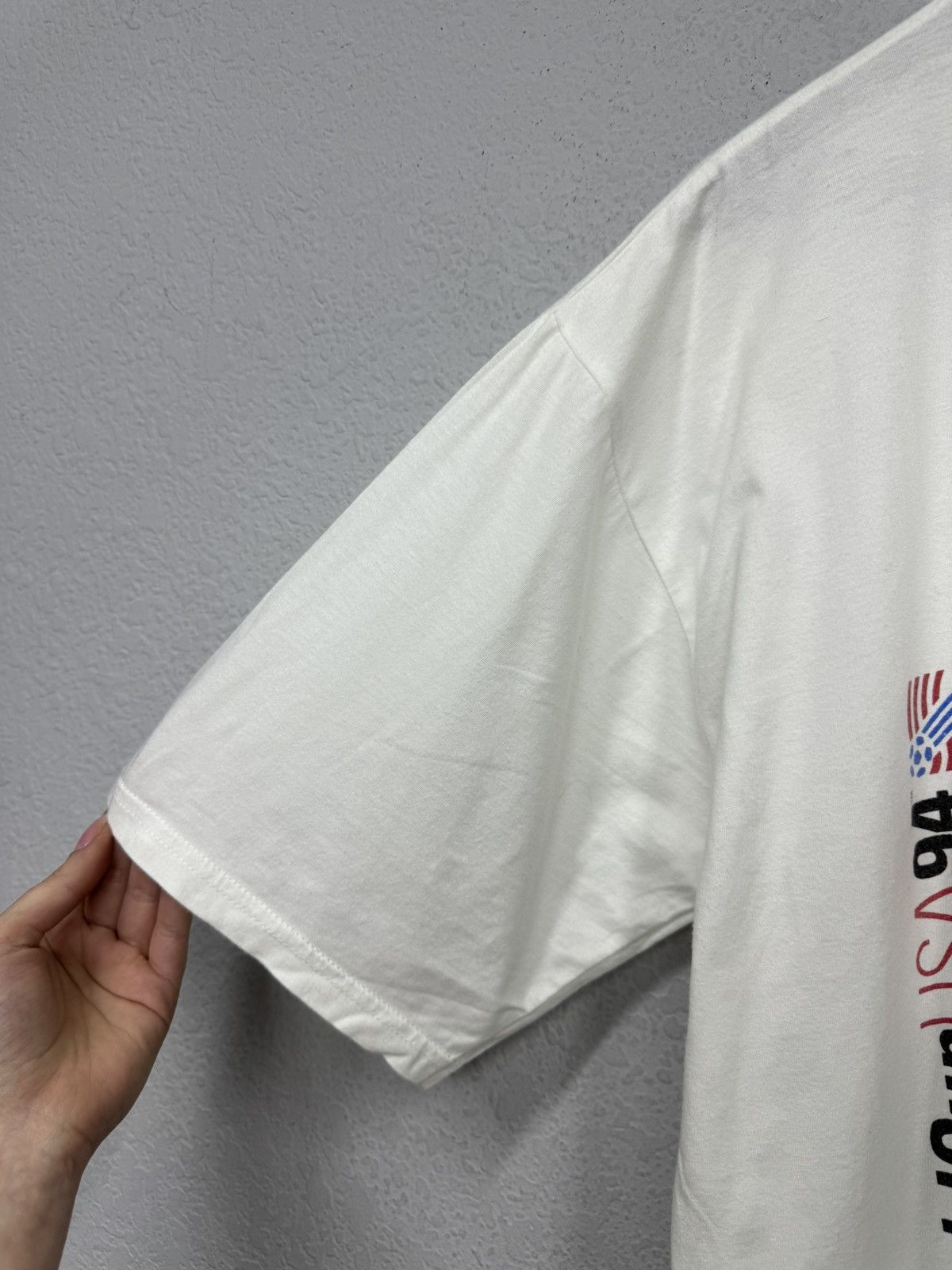Band Tees Vintage Football WorldCup USA 1994 T-shirt Y2k Rare Jersey Size US XL / EU 56 / 4 - 9 Thumbnail