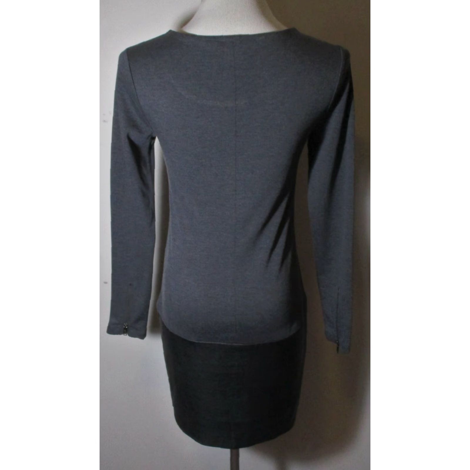 Banana Republic Banana Republic Dress Gray Long Sleeve Size 0 NWOT Women Size XS / US 0-2 / IT 36-38 - 5 Thumbnail