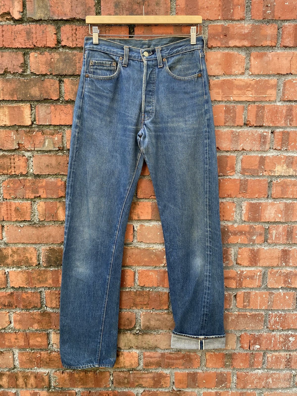 Levi's × Levi's Vintage Clothing × Vintage W30x34.5 vintage levi's 501 redline 80s made in USA Size US 30 / EU 46 - 1 Thumbnail