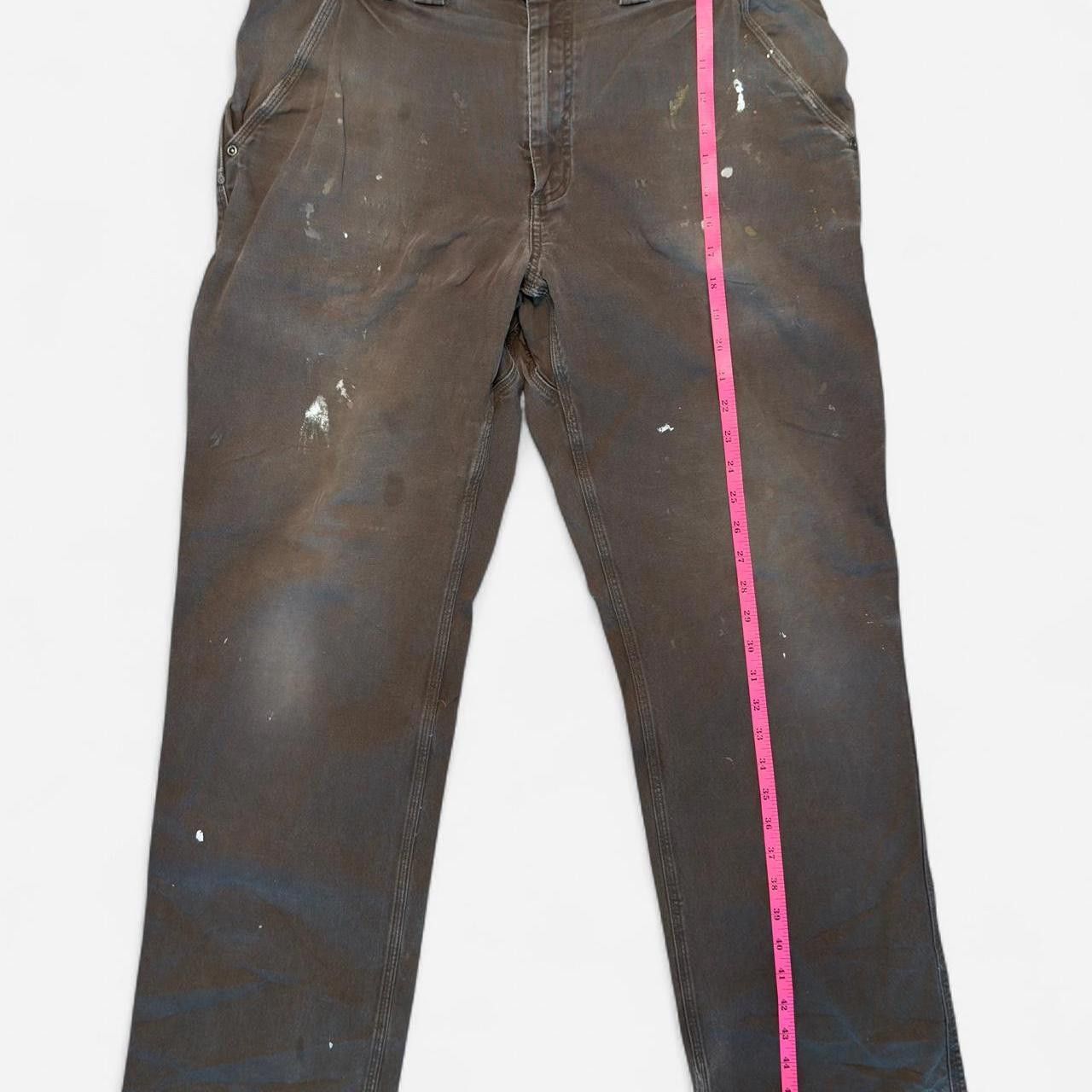 Duluth Trading Company Duluth Trading Company Men's brown grey Trousers Size US 36 / EU 52 - 3 Thumbnail