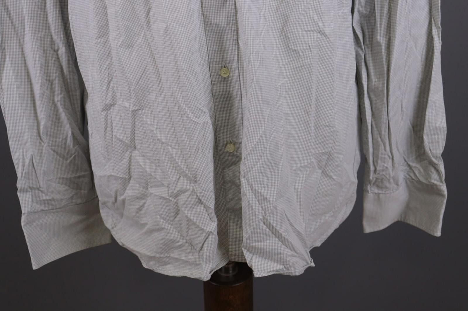 Lacoste Lacoste Gray Printed Long Sleeve Button Dress Shirt Size 44 Size US M / EU 48-50 / 2 - 3 Thumbnail