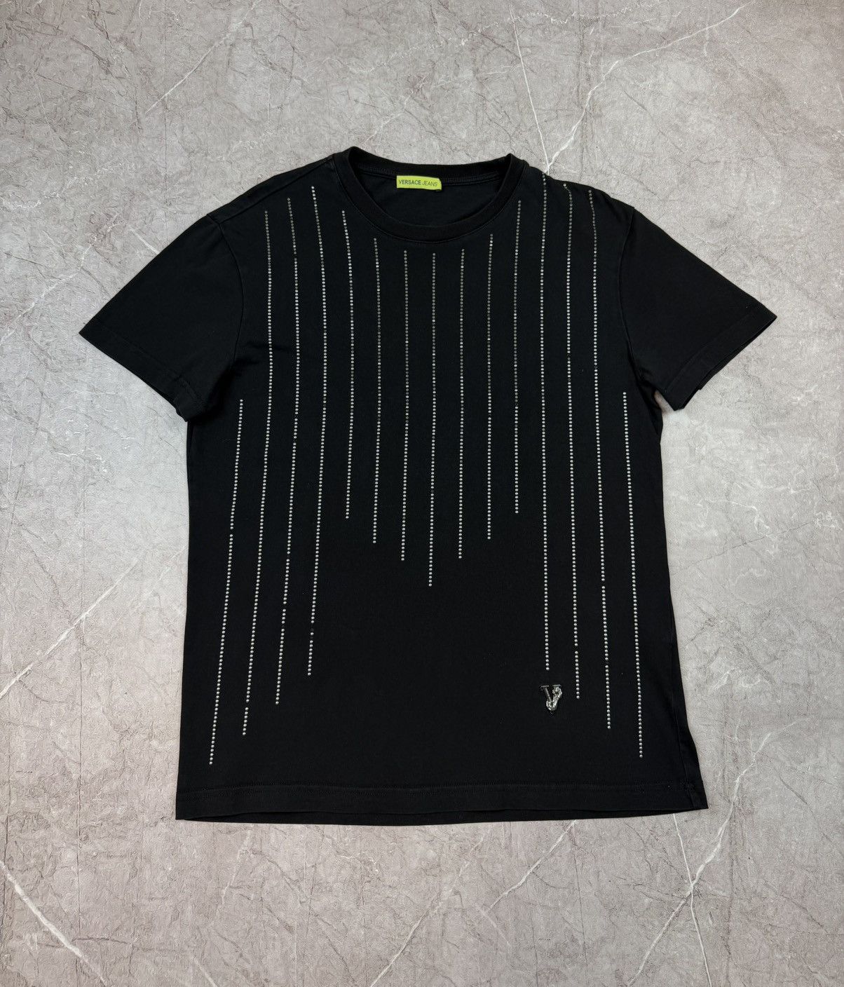 Versace Versace Jeans Men's T-shirt Size US M / EU 48-50 / 2 - 2 Thumbnail
