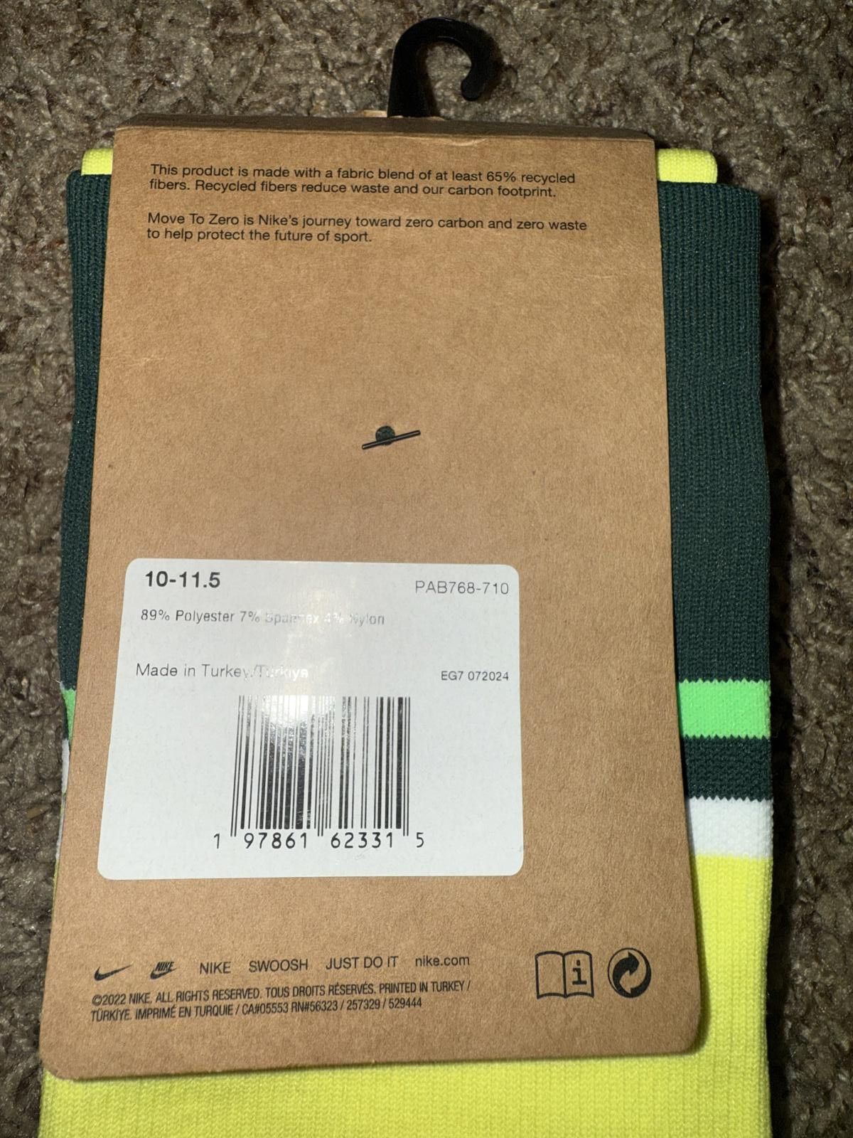 Nike Nike Men’s Australia 2025/26 Vapor Strike Knee-High Socks Sample Size ONE SIZE - 7 Thumbnail