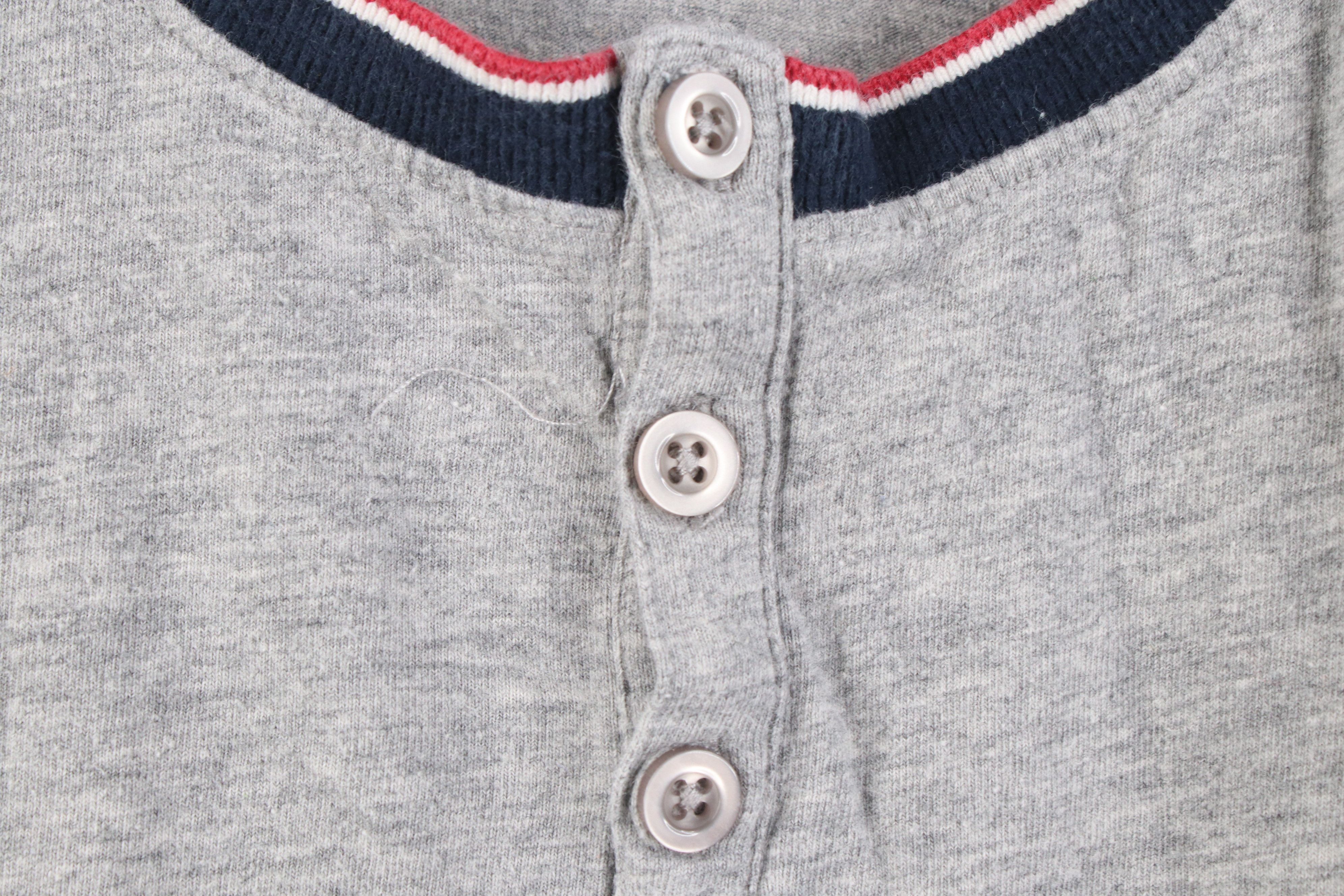 Lacoste Lacoste Croc Logo Jersey Knit Short Sleeve Henley T-Shirt Size US L / EU 52-54 / 3 - 4 Thumbnail