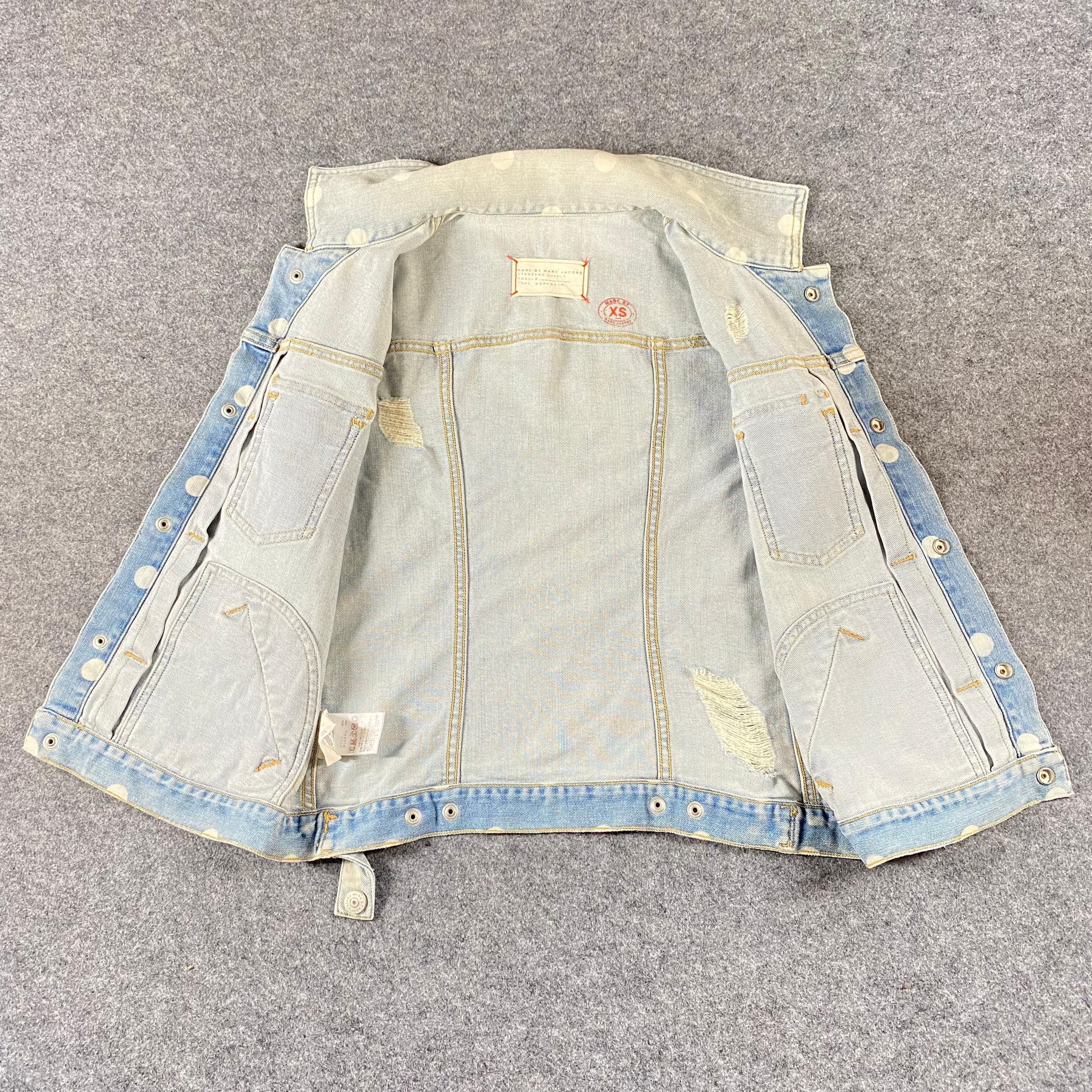 Marc by Marc Jacobs Vintage Marc by Marc Jacobs Workwear Denim Jacket Size M / US 6-8 / IT 42-44 - 8 Thumbnail