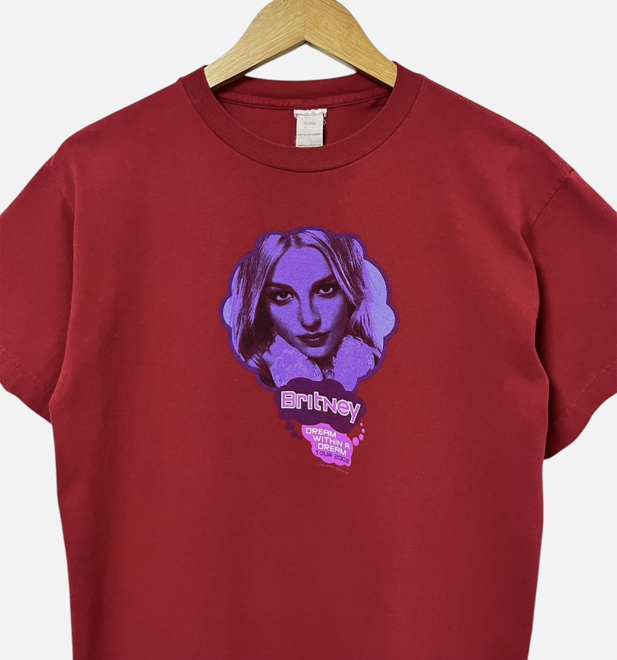 Rap Tees VINTAGE 00s BRITNEY SPEARS DREAM WITHIN A DREAM TOUR TSHIRT Size US M / EU 48-50 / 2 - 9 Thumbnail