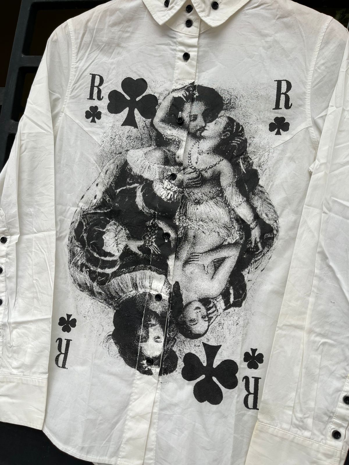 Tornado Mart Sanatorium White Button up Shirts Size US M / EU 48-50 / 2 - 3 Thumbnail