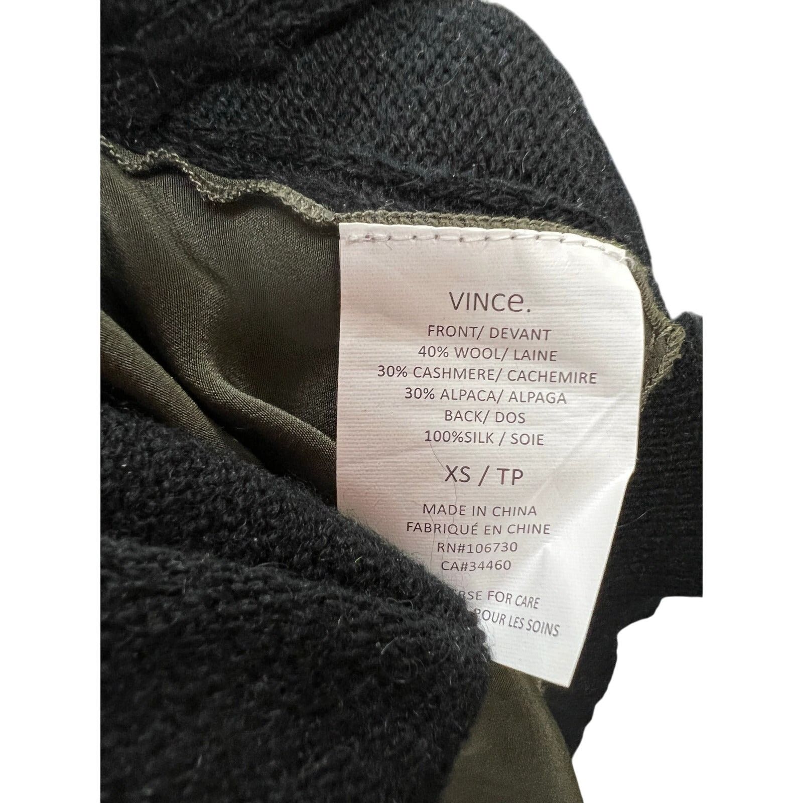 Vince Vince Cardigan Sweater sz XS Size XS / US 0-2 / IT 36-38 - 4 Thumbnail