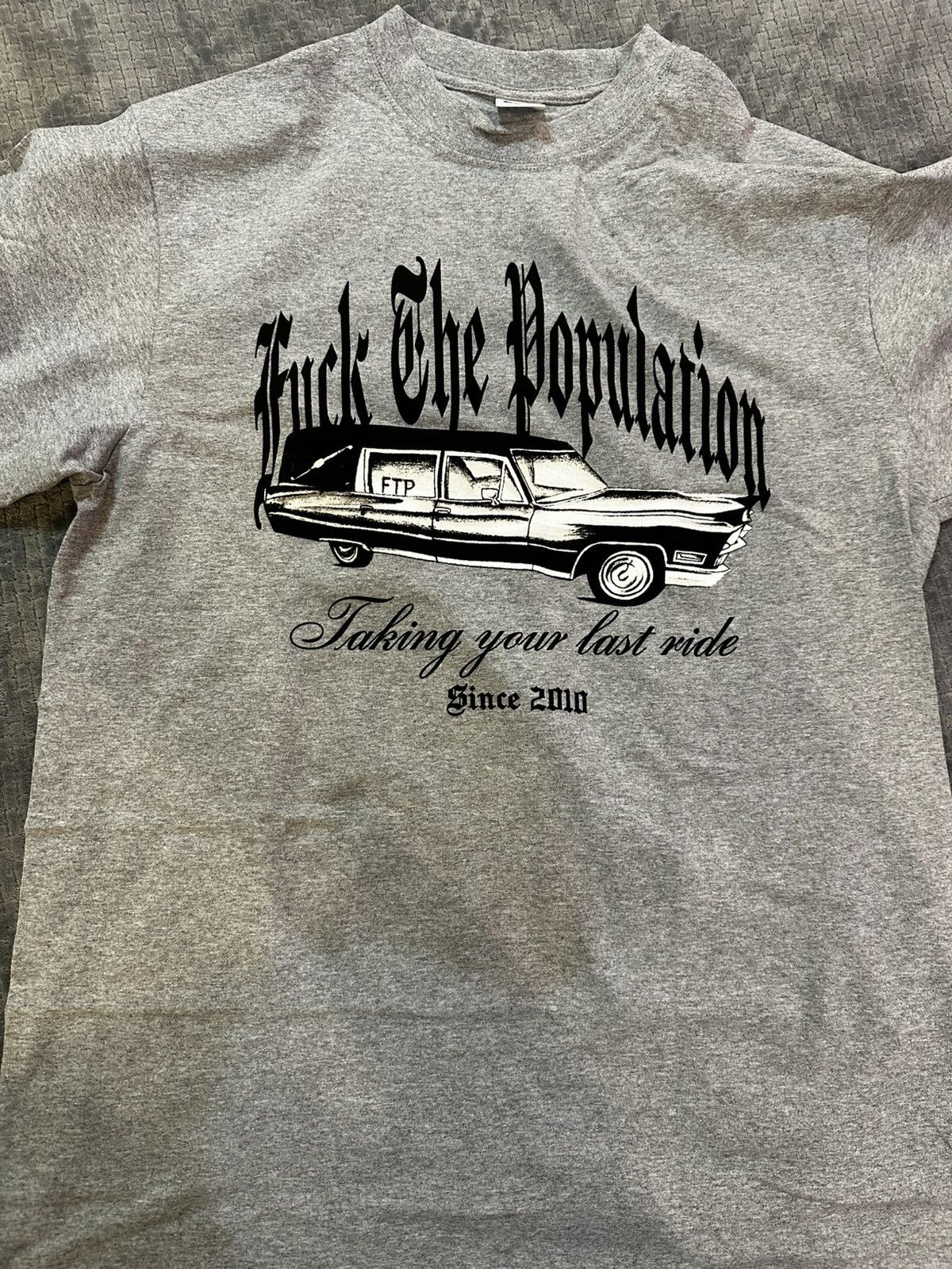 Fuck The Population FTP LAST RIDE TEE Size US L / EU 52-54 / 3 - 1 Thumbnail
