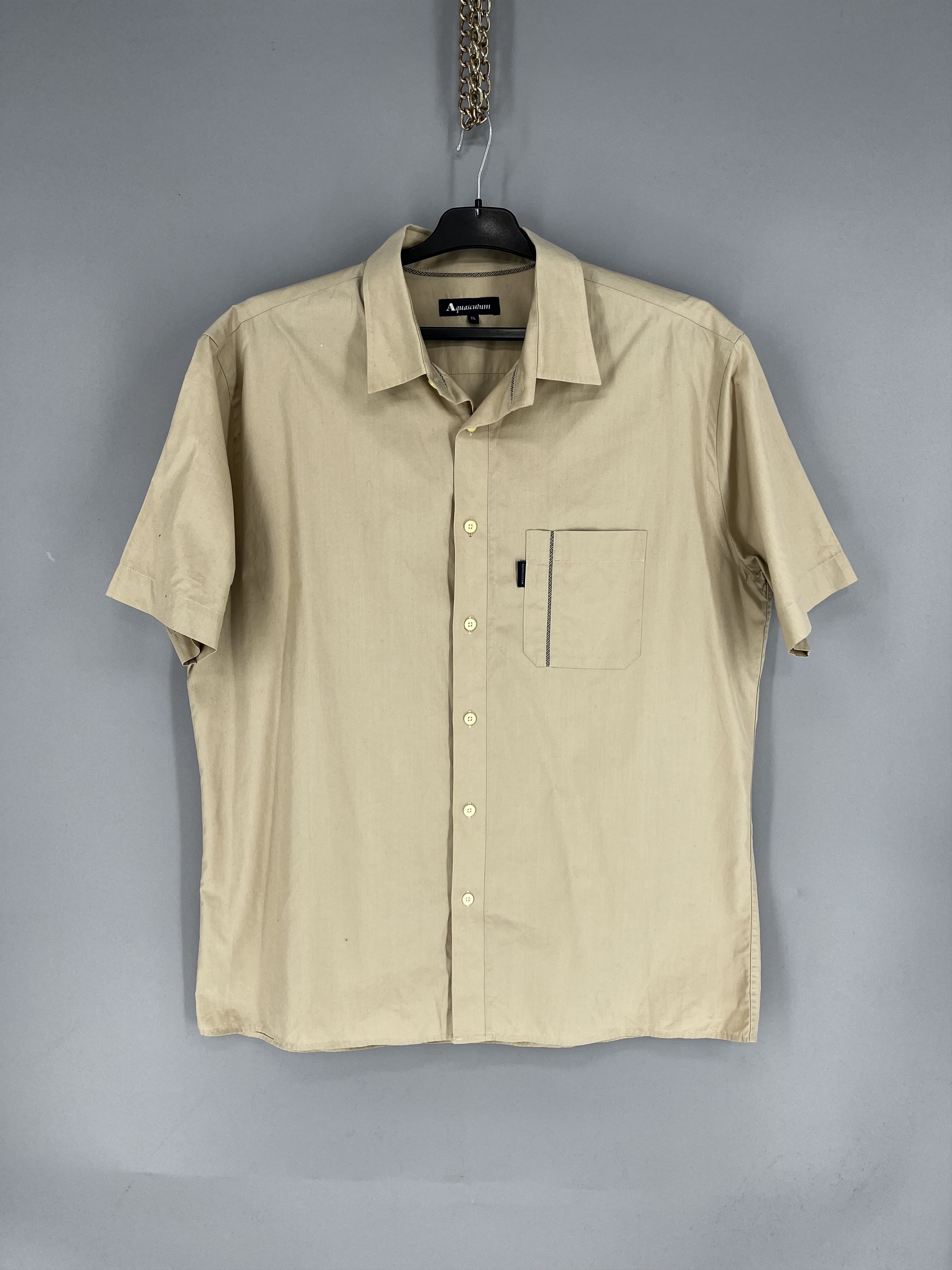 Aquascutum Mens Shirt Long Sleeve Aquascutum Vintage Size XL Size US XL / EU 56 / 4 - 1 Thumbnail