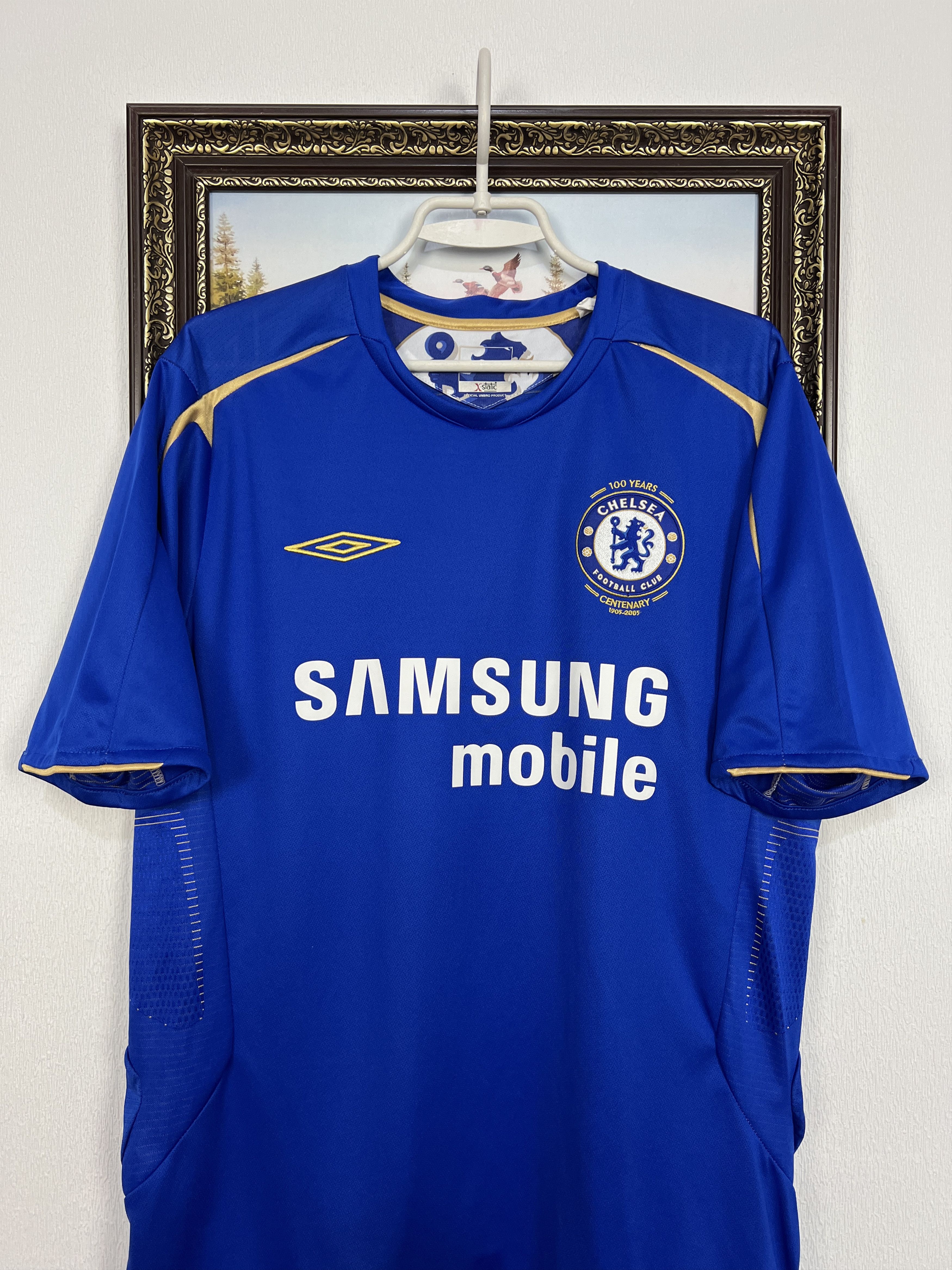 Umbro Chelsea Home football shirt 2005 Soccer #11 Duff Umbro Size US L / EU 52-54 / 3 - 2 Thumbnail